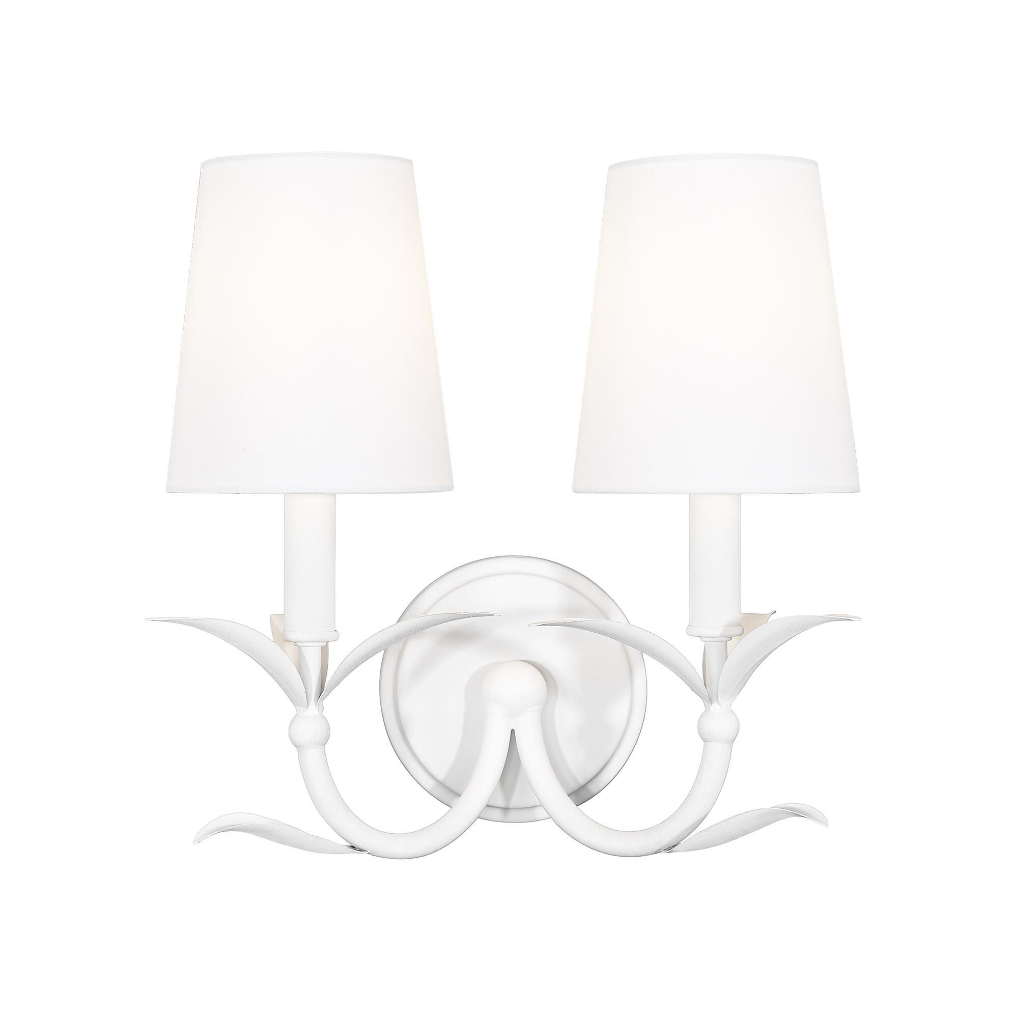 Shown in Textured White finish and White glass