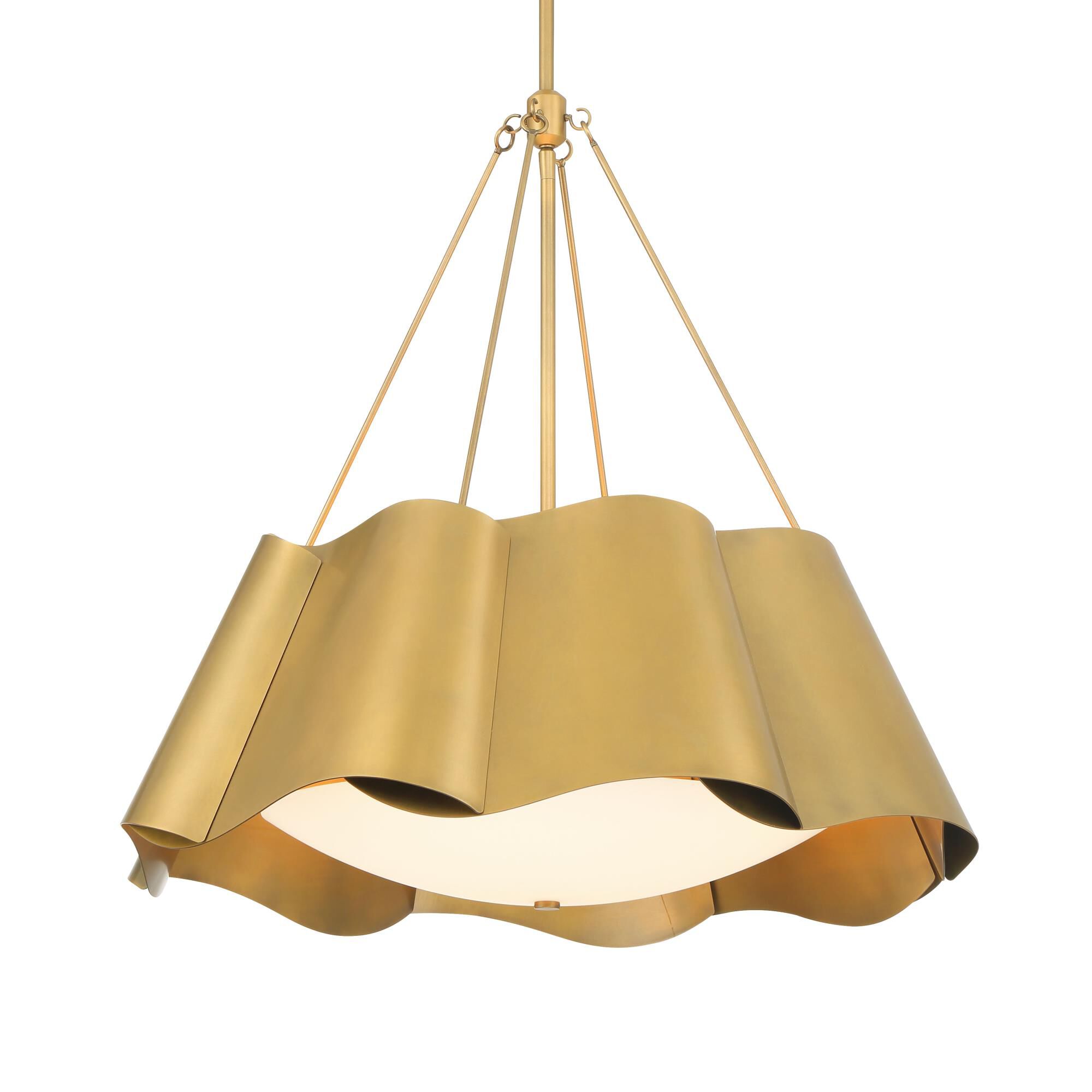 Shown in Legacy Brass finish and Etched Seeded glass and Glass shade