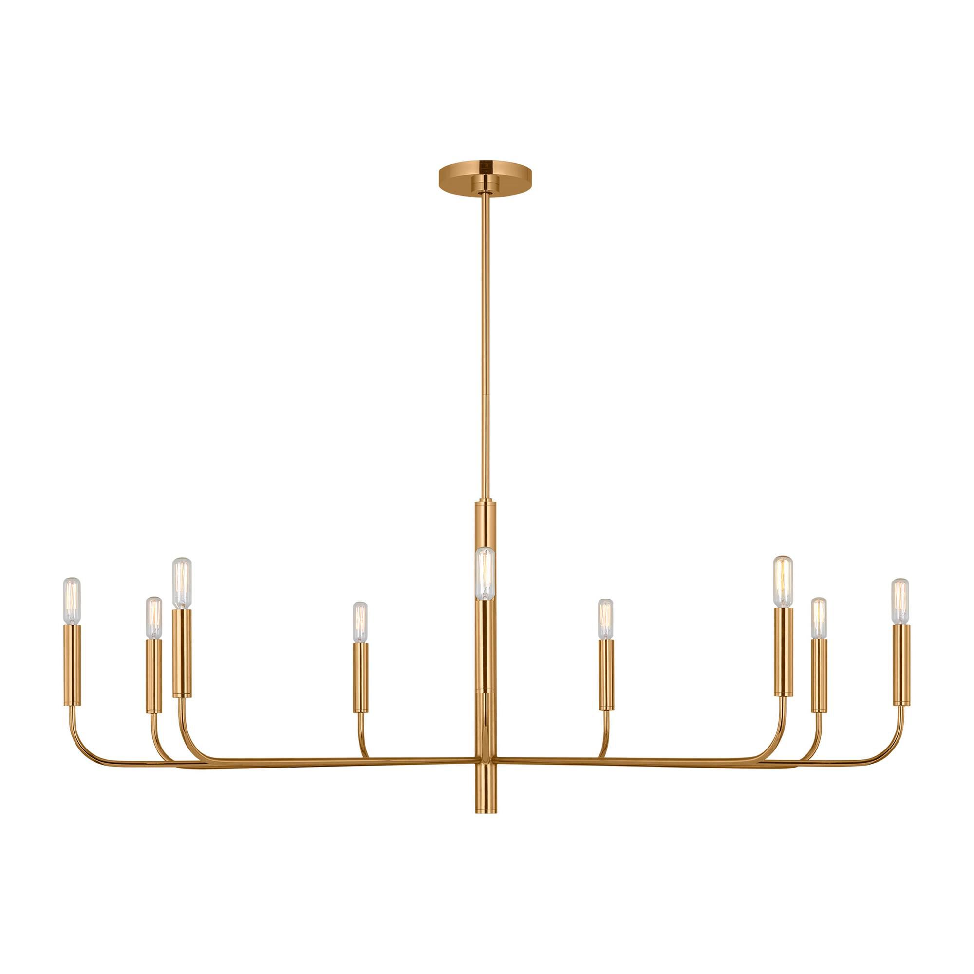 Shown in Burnished Brass finish