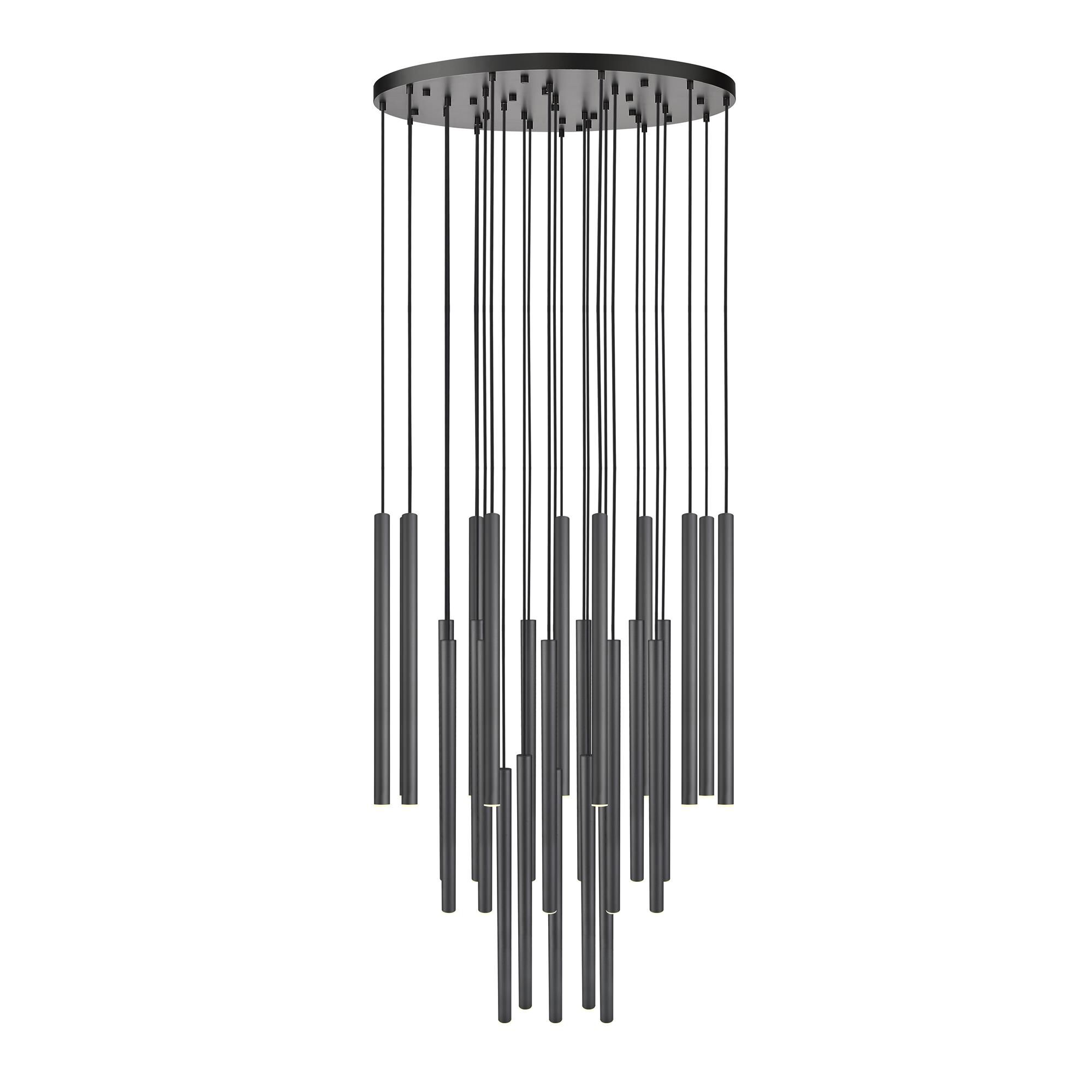 Shown in Matte Black finish and Matte Black glass and Matte Black shade