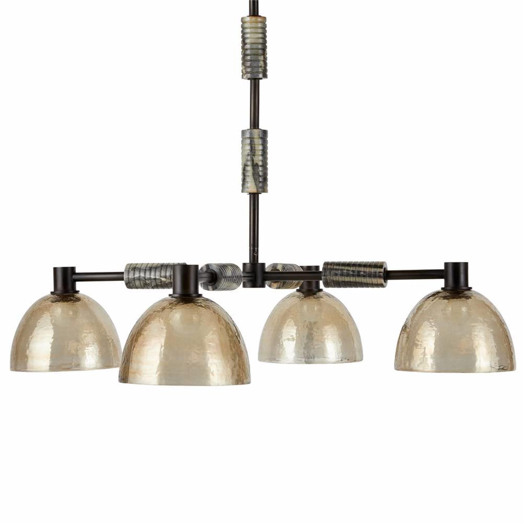 Shown in Blackened Iron finish