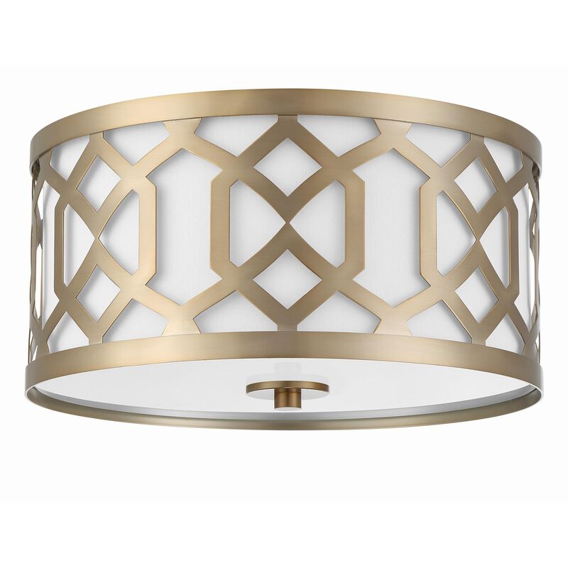 Libby Langdon Jennings 16 Inch 3 Light Flush Mount by Crystorama