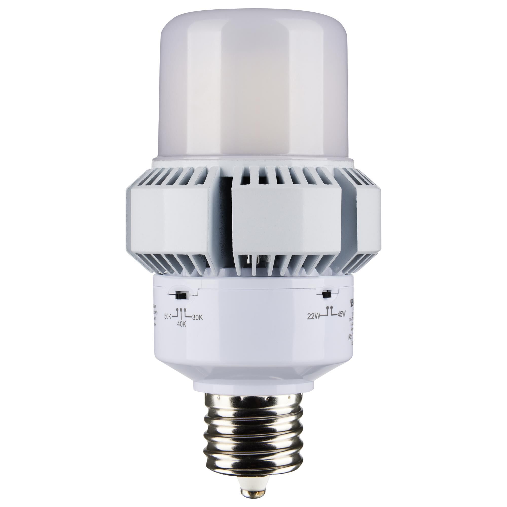 Dimmable 45 Watt 3000-4000-5000K LED Light Bulb by Satco
