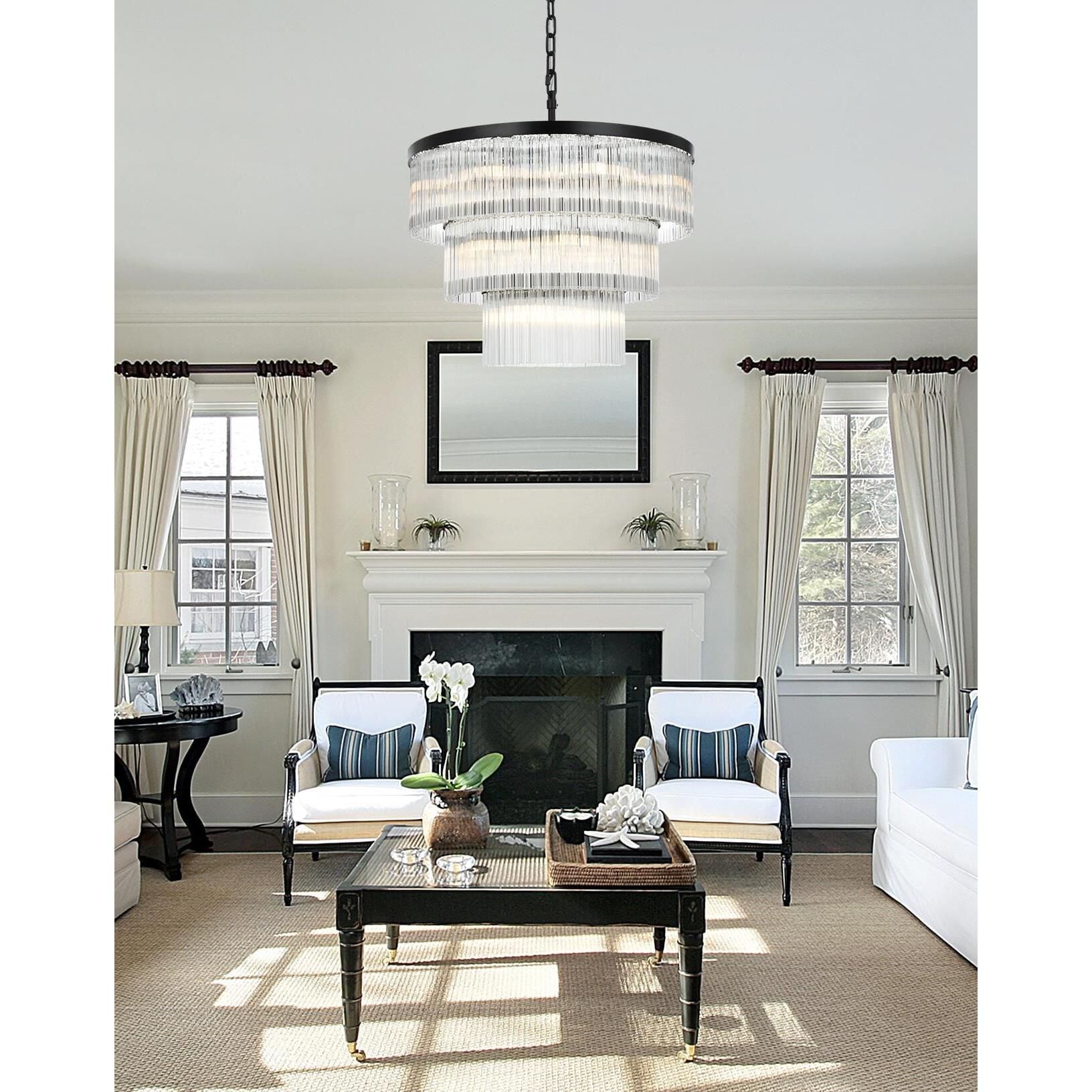 Harlow Chandelier by Elegant Lighting