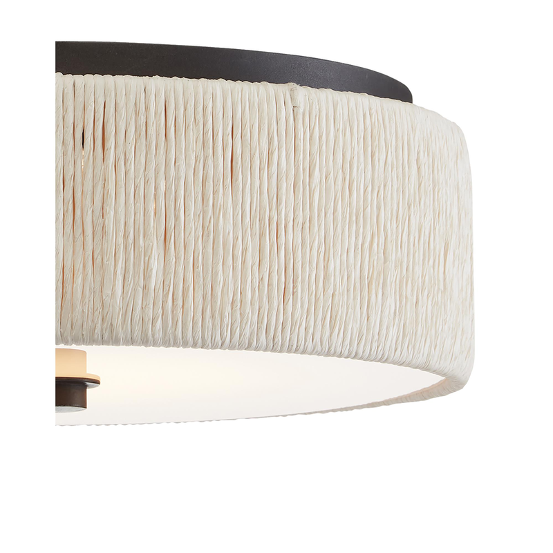 Tyrone 14 Inch Flush Mount by Currey & Company