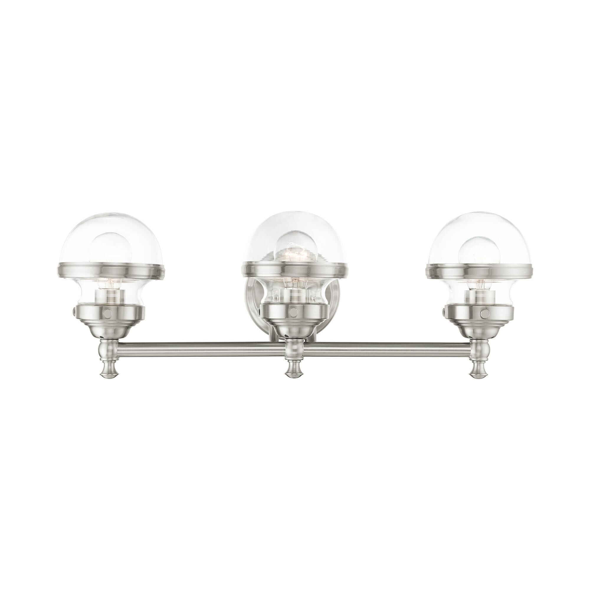 Oldwick 24 Inch 3 Light Bath Vanity Light by Livex Lighting