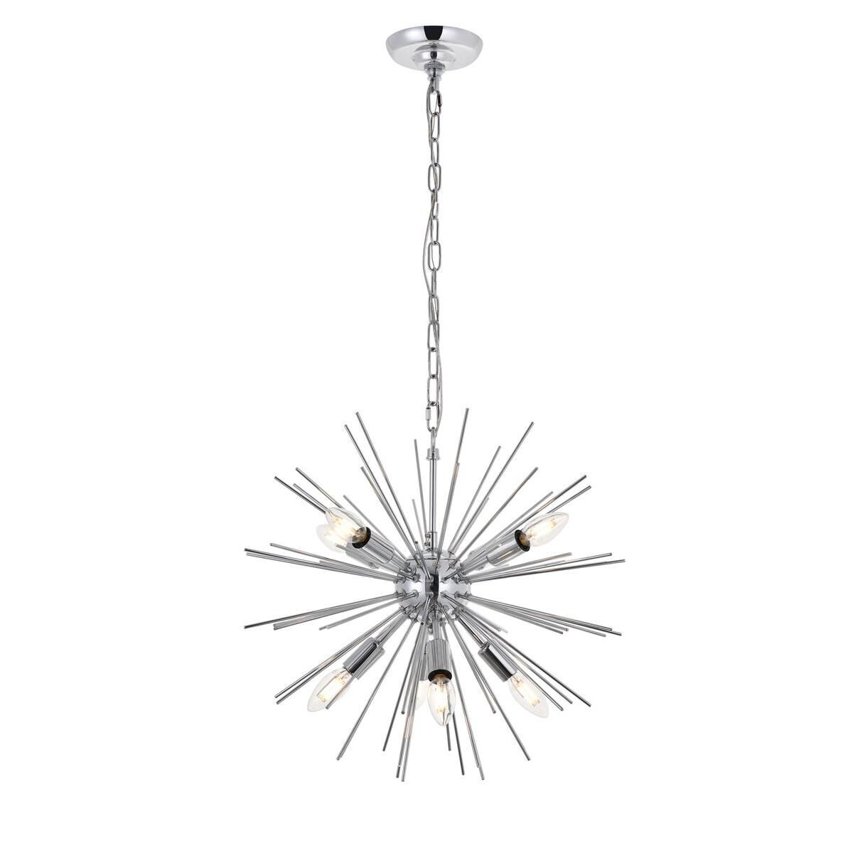 Timber 20 Inch Large Pendant by Elegant Lighting