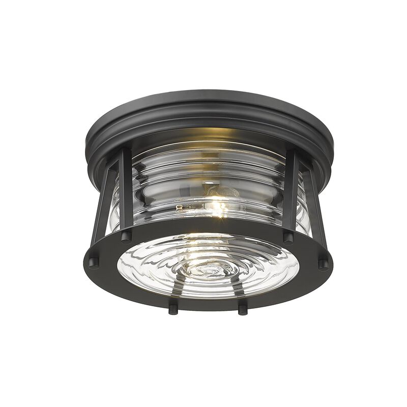 Cape Harbor 12 Inch 2 Light Flush Mount by Z-Lite