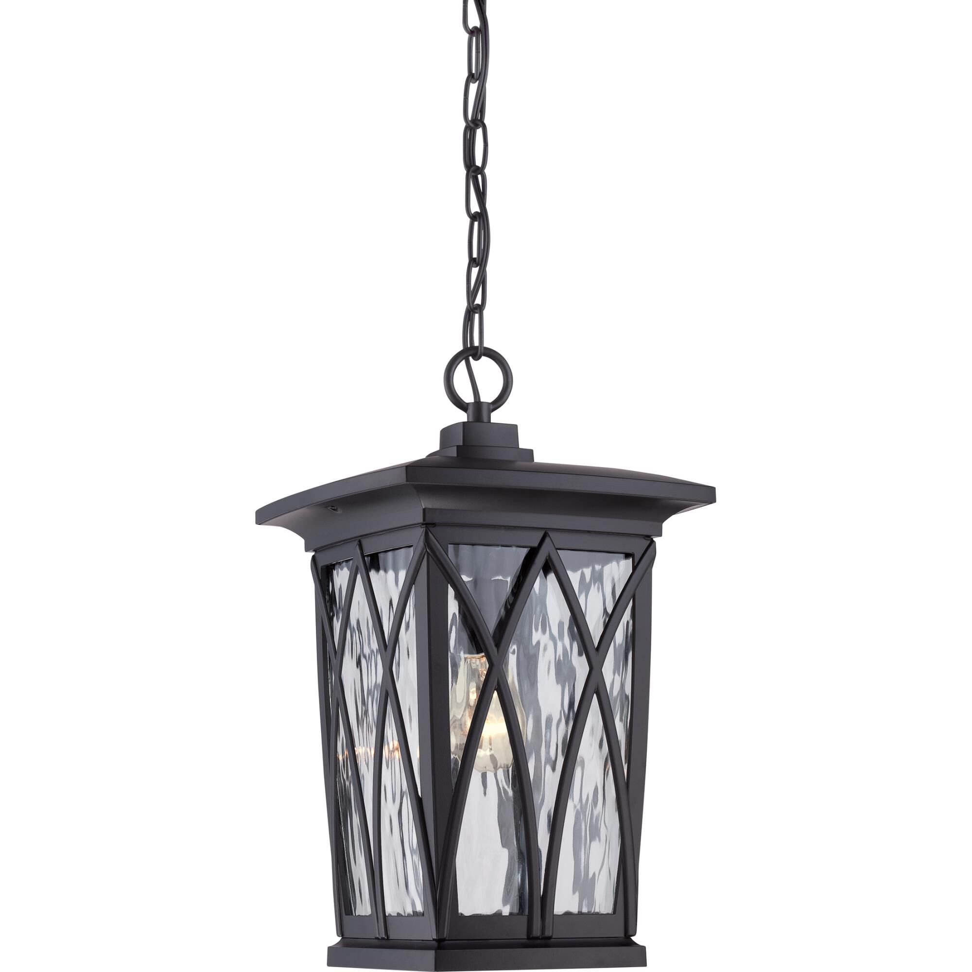 Quoizel Grover 17 Inch Tall Outdoor Hanging Lantern