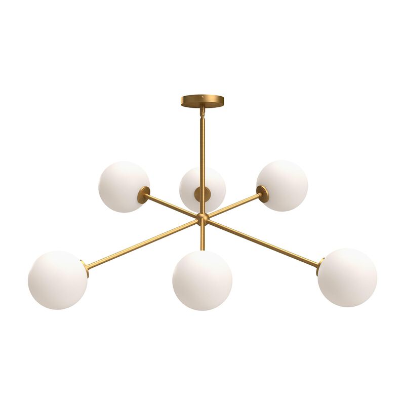 Cassia 40 Inch Chandelier by Alora Mood