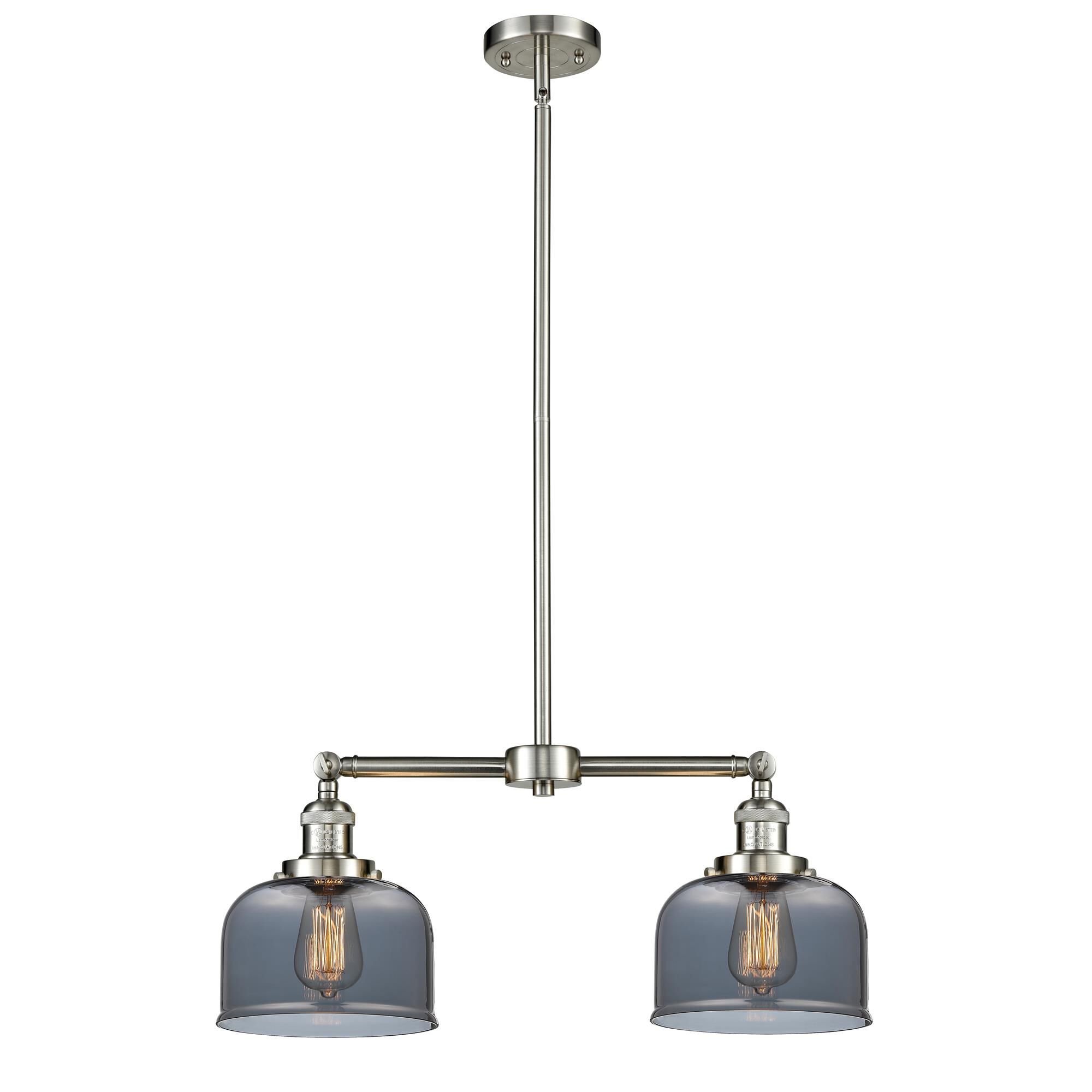 Bruno Marashlian Large Bell 21 Inch 2 Light Mini Chandelier by Innovations Lighting