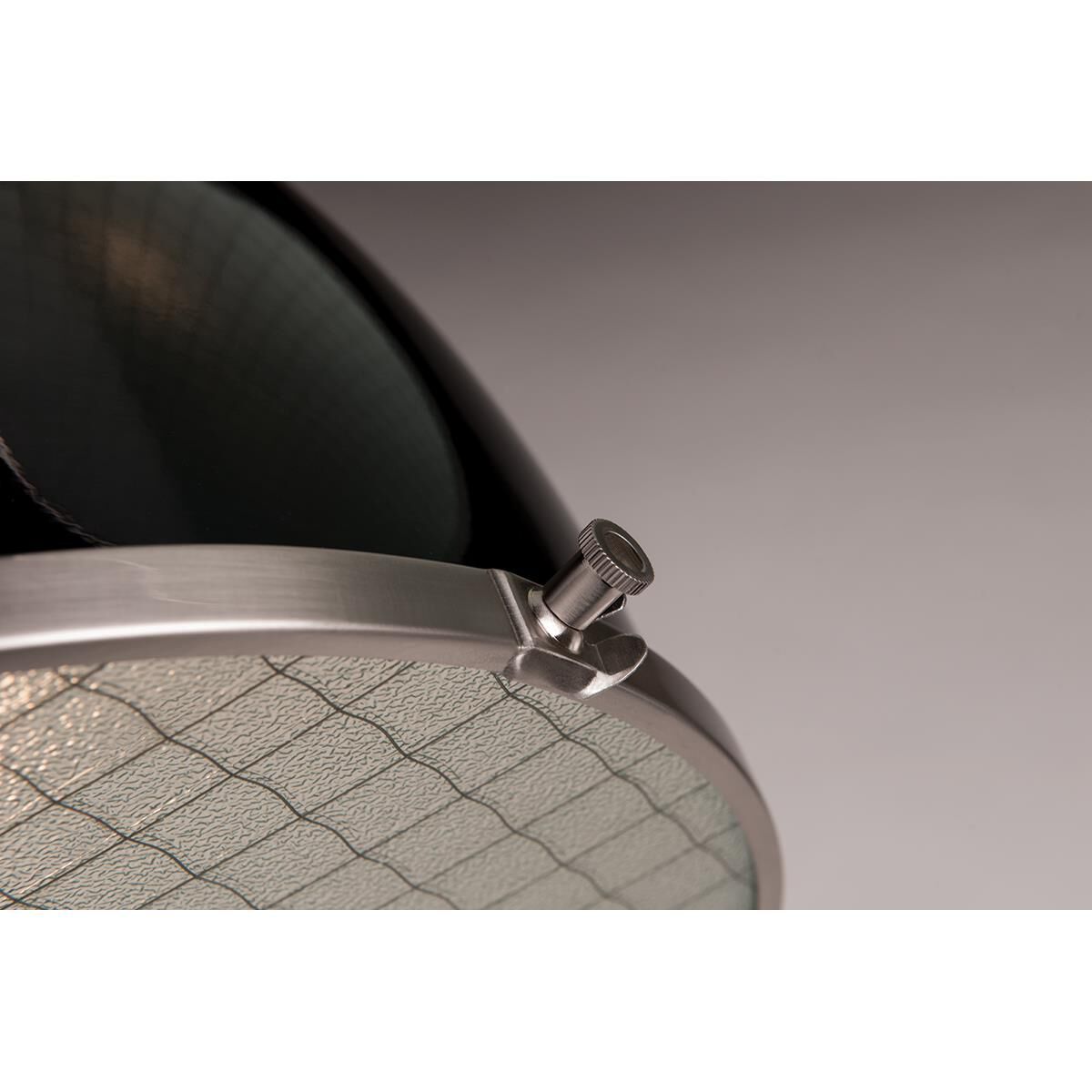 Shown in Black-Polished Nickel finish and Black, Clear shade