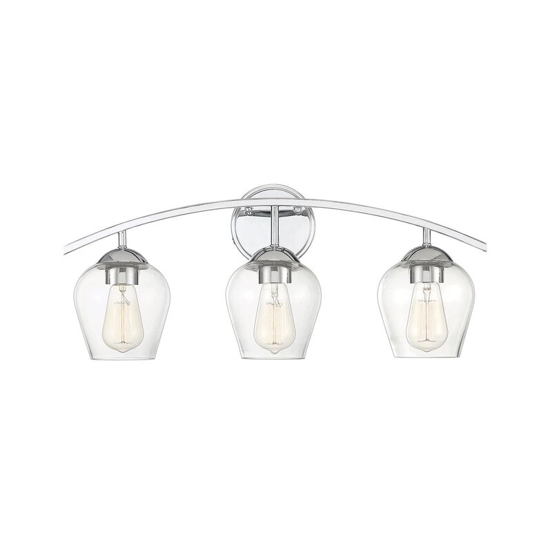 24 Inch 3 Light LED Bath Vanity Light by Meridian Lighting