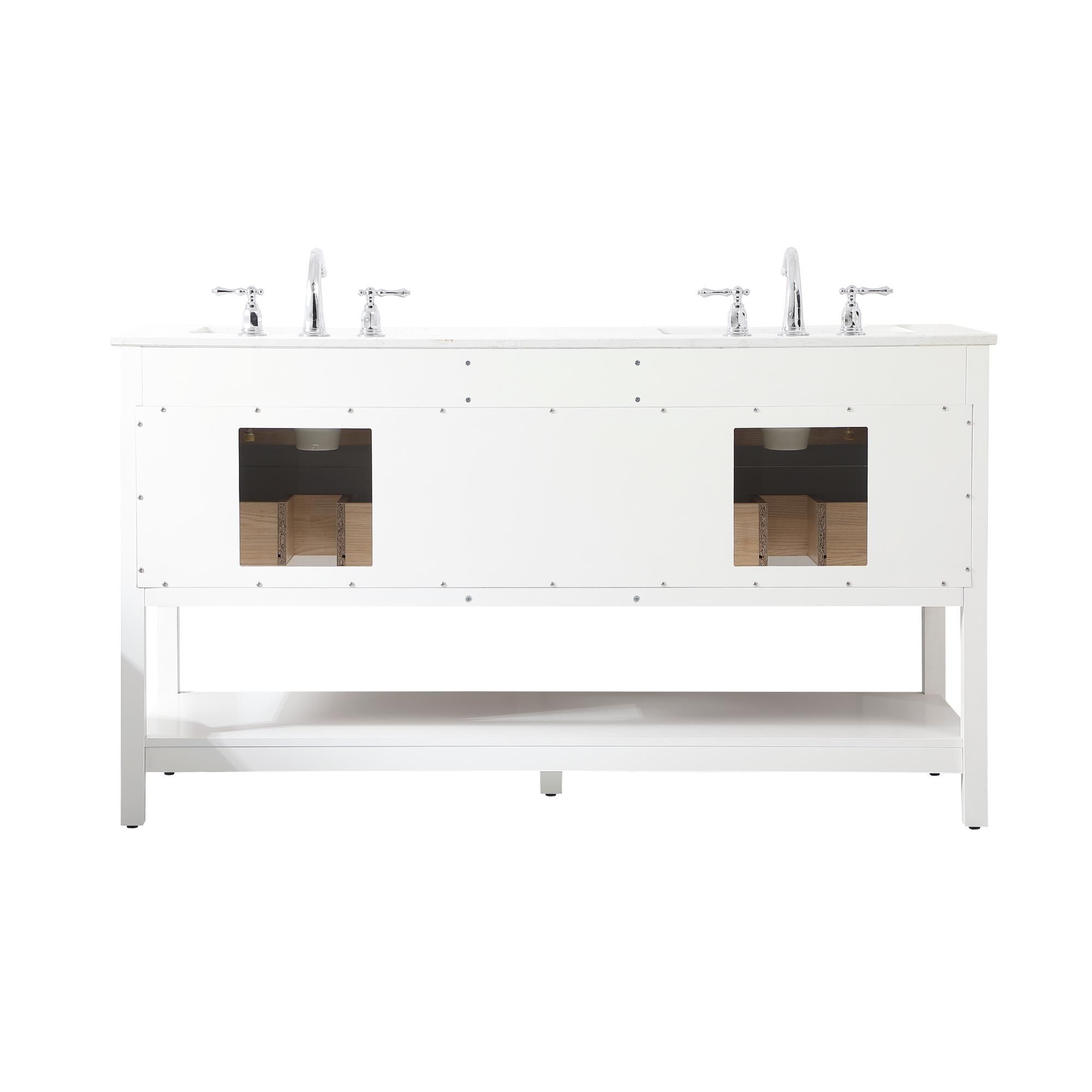 Shown in White finish