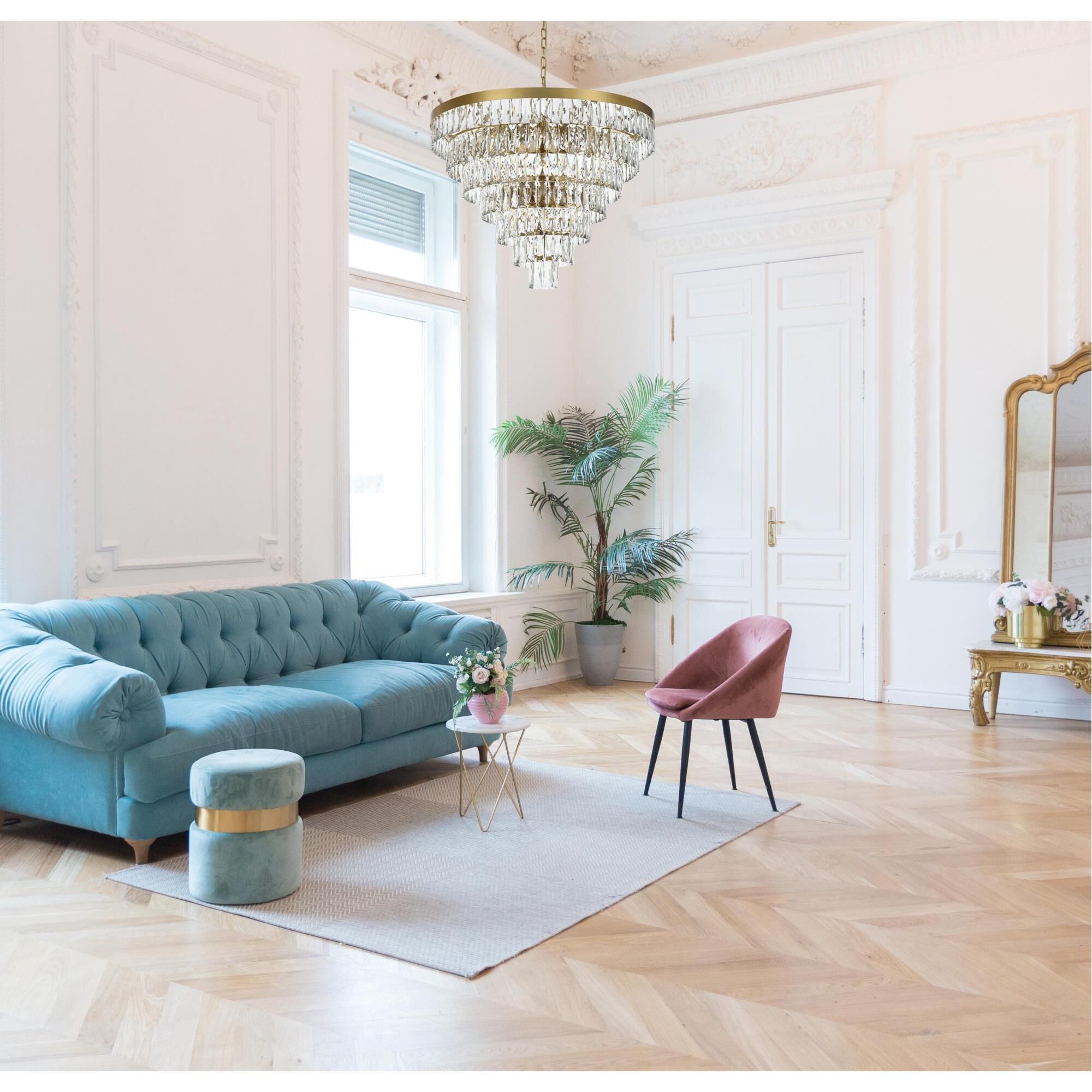 Josephine 32 Inch Chandelier by Elegant Lighting