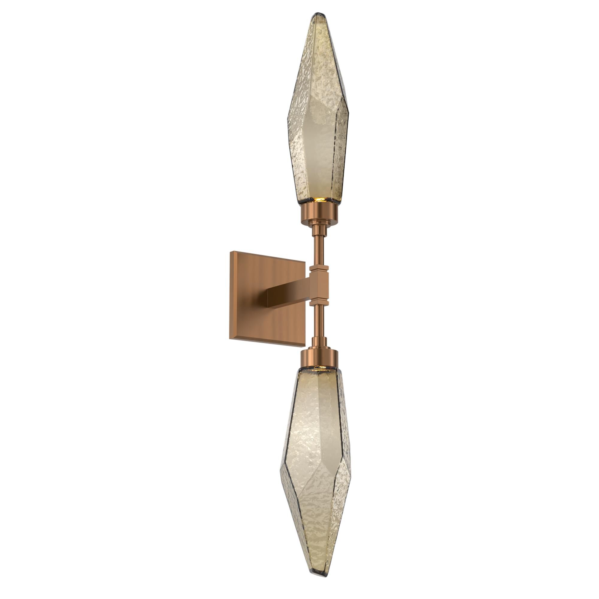 Rock Crystal 29 Inch LED Wall Sconce by Hammerton Studio