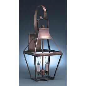 Northeast Lantern Uxbridge 22 Inch Tall Outdoor Wall Light