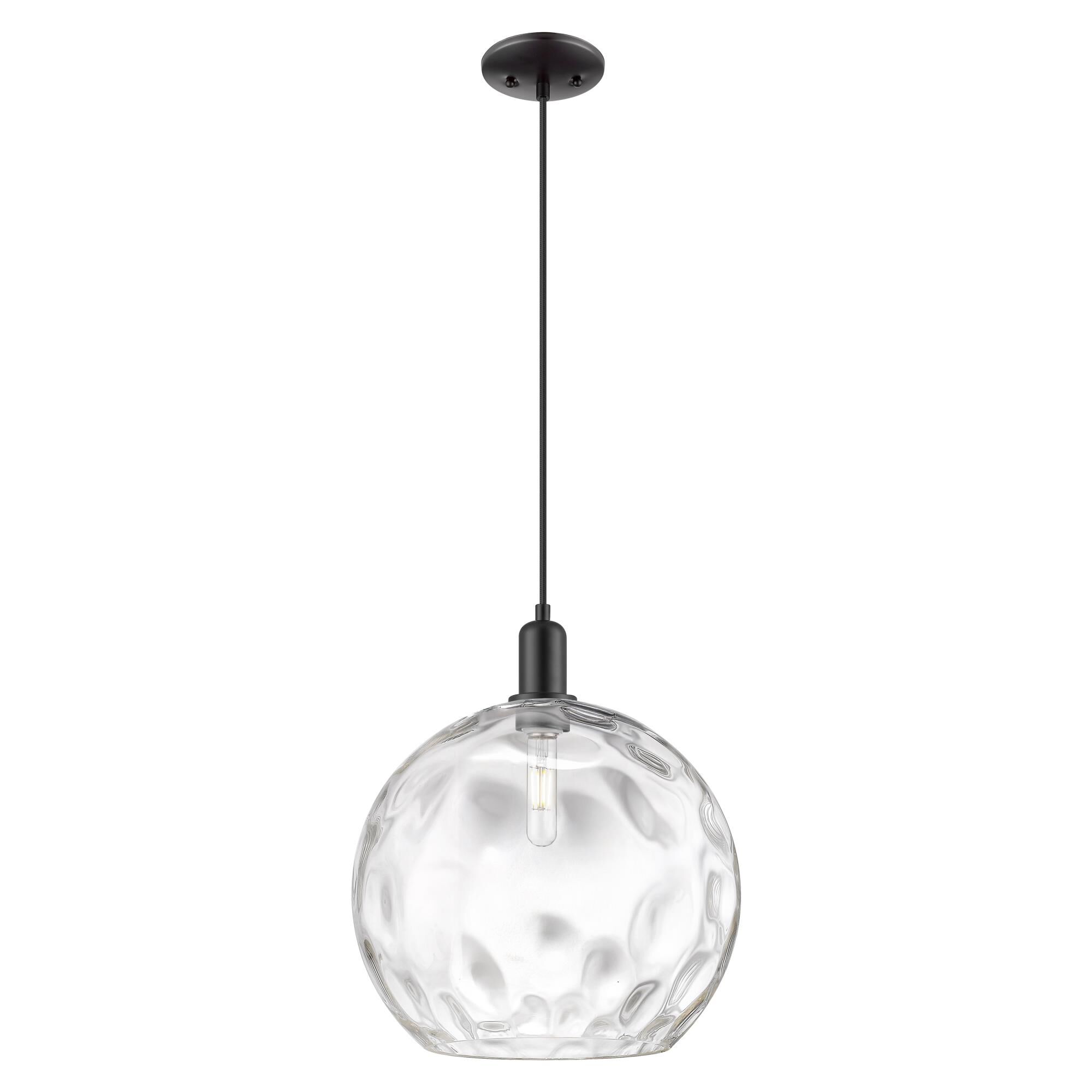 Shown in Matte Black finish and Clear Water glass