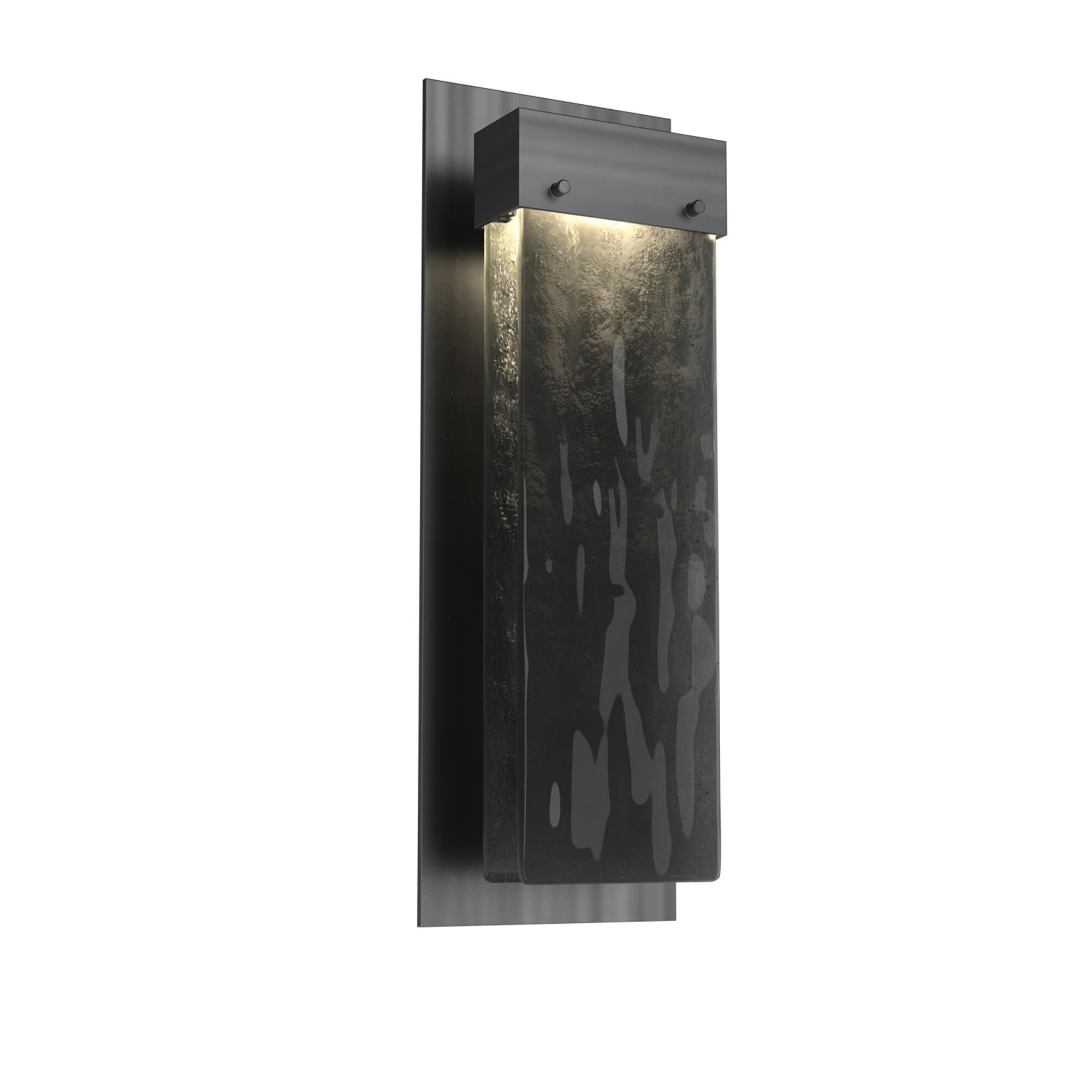 Shown in Gunmetal finish and Smoke Granite glass