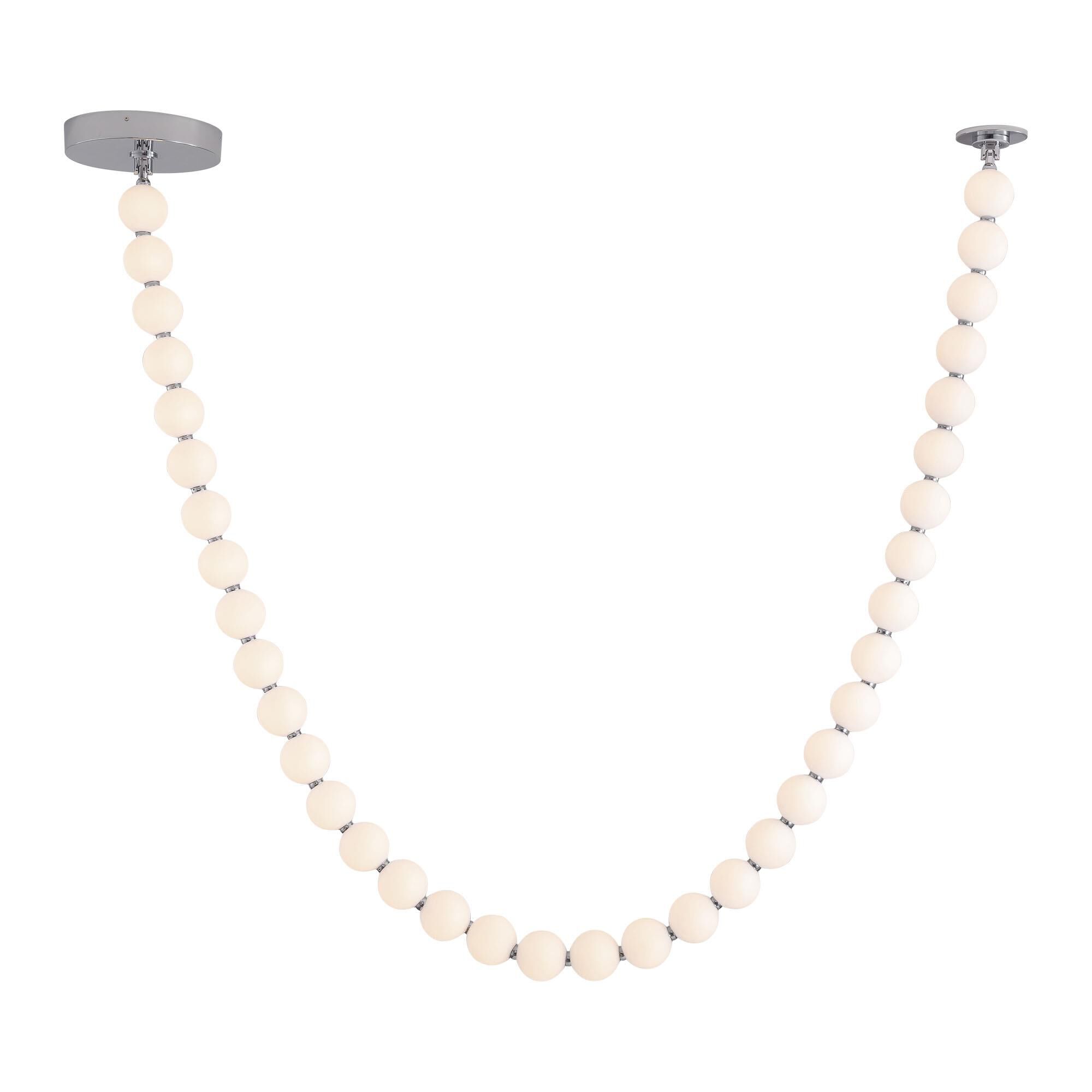 Ryan Pauly Akoya 125 Inch Linear Suspension Light by Alora Lighting