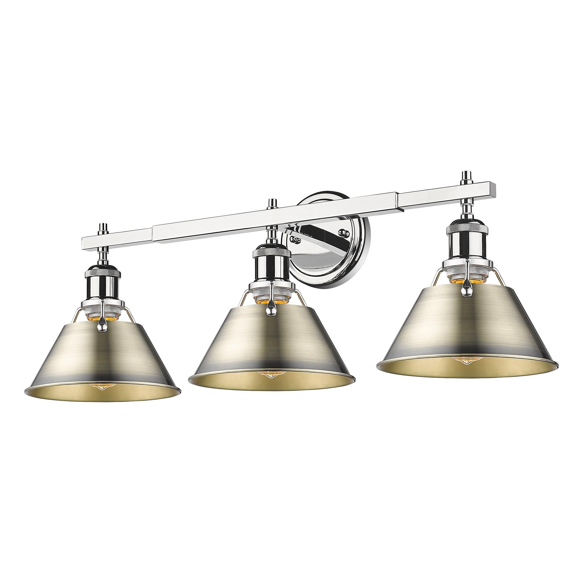 Orwell 27 Inch Bath Vanity Light by Golden Lighting