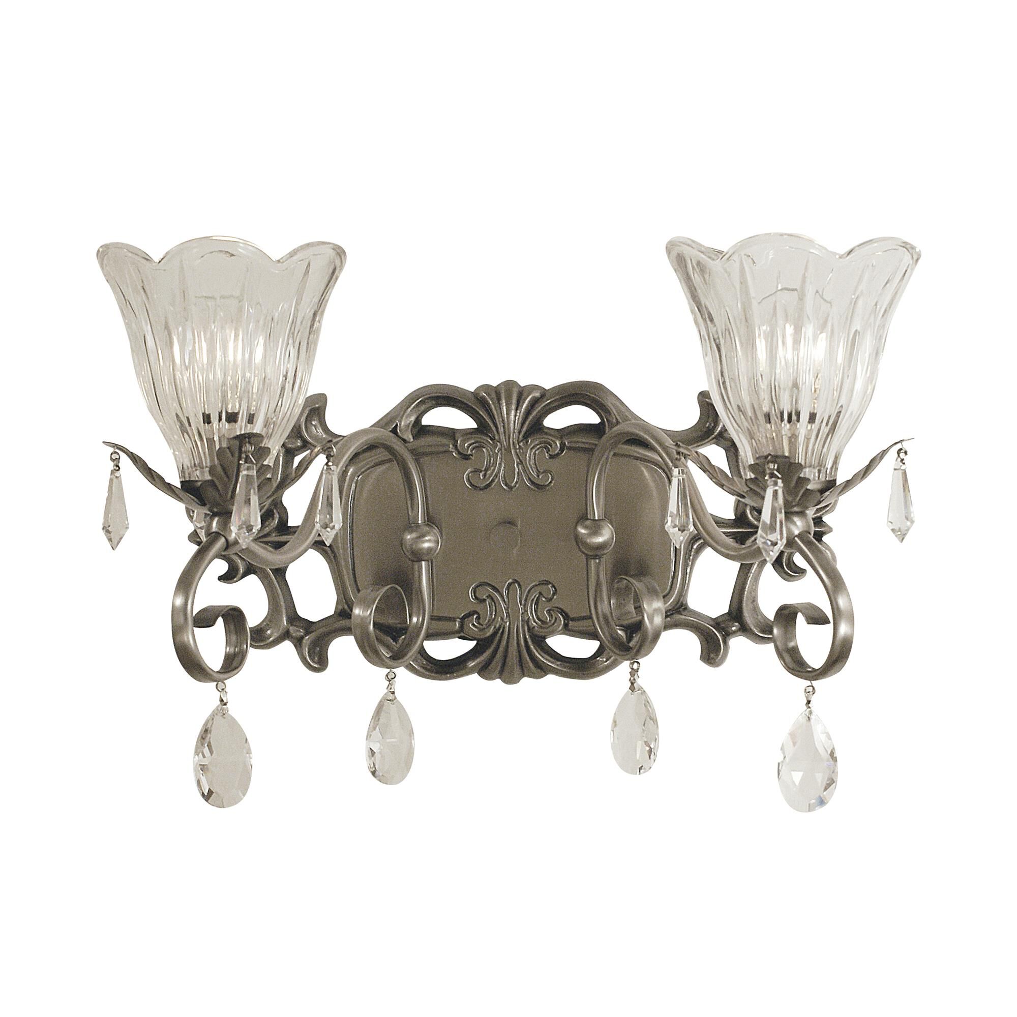 Liebestraum 15 Inch 2 Light Bath Vanity Light by Framburg