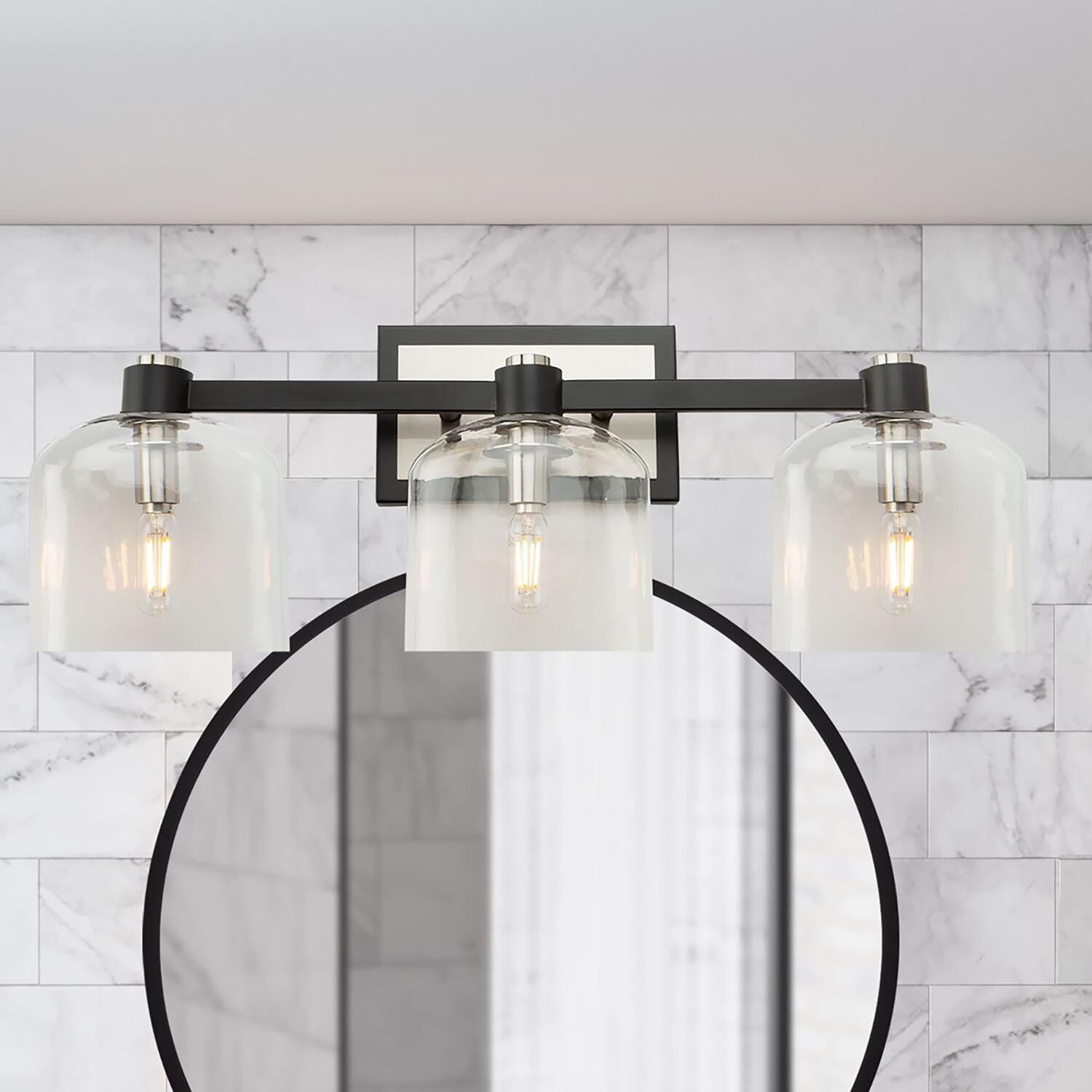 Lighting Pulse Lyndon 24 Inch 3 Light Bath Vanity Light by Artcraft