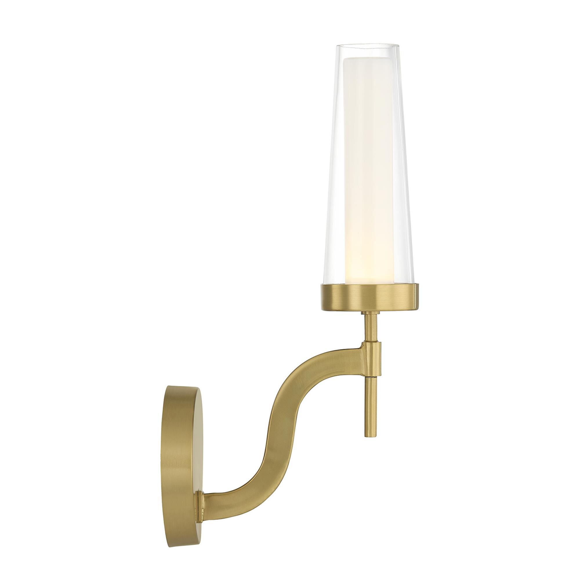 Shown in Warm Brass finish