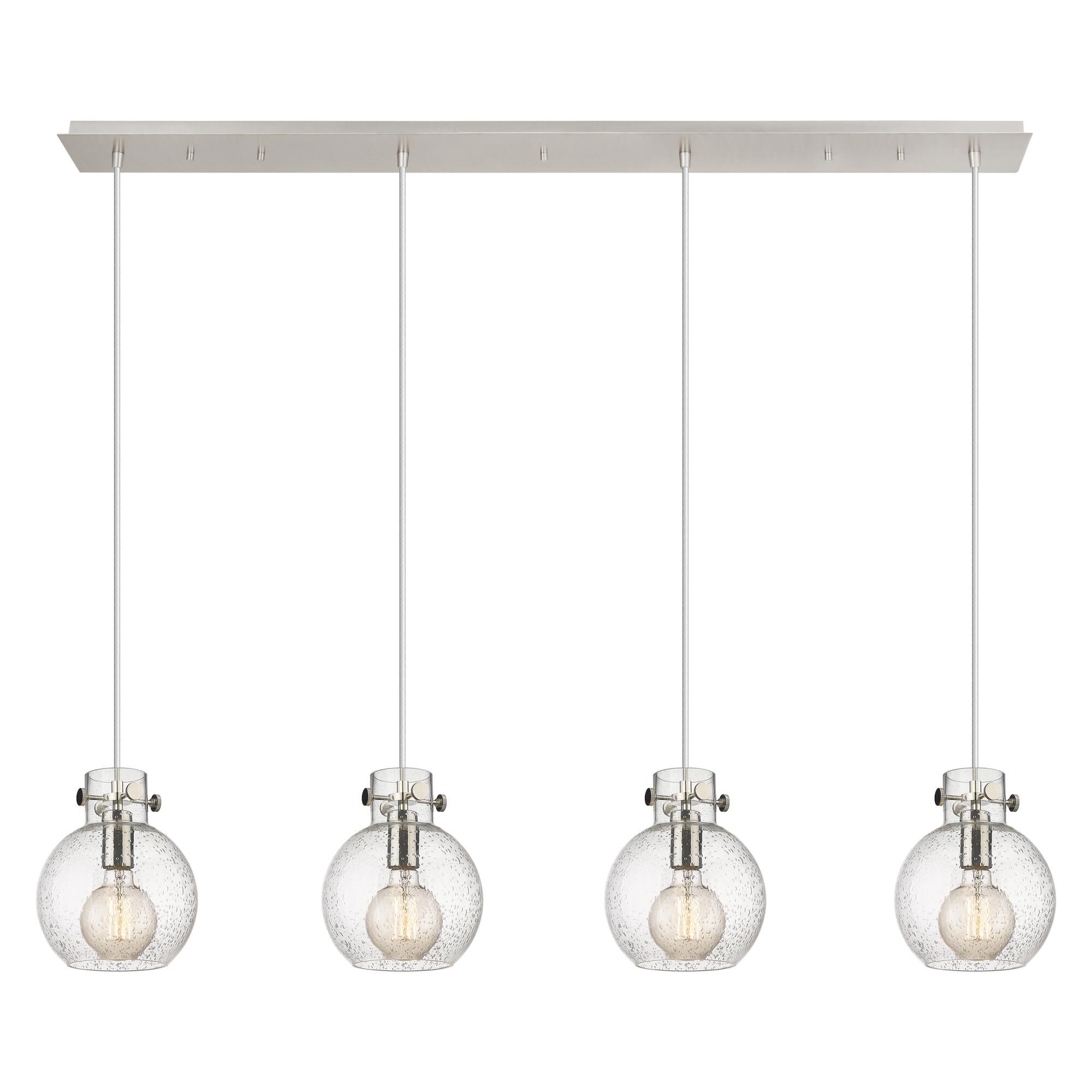 Bruno Marashlian Newton Sphere 51 Inch 4 Light Linear Suspension Light by Innovations Lighting
