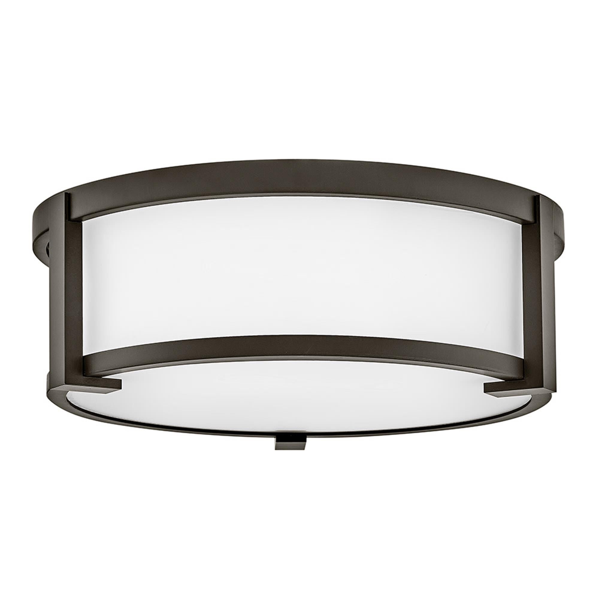 Lowell 13 Inch 2 Light Outdoor Flush Mount,