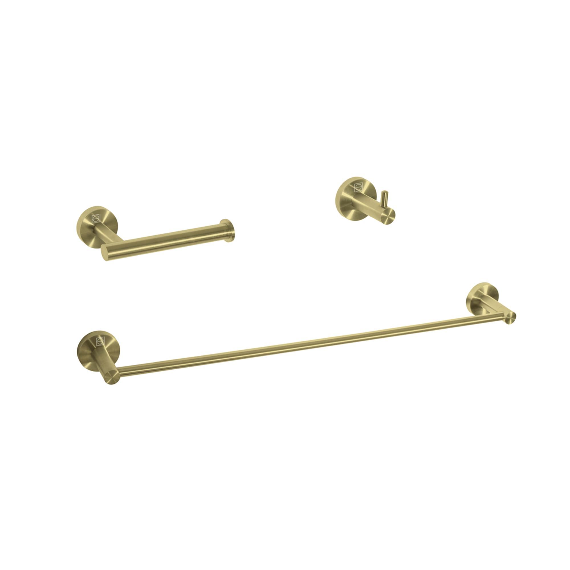 Freya 3 Piece Towel Bar Set by Elegant Decor