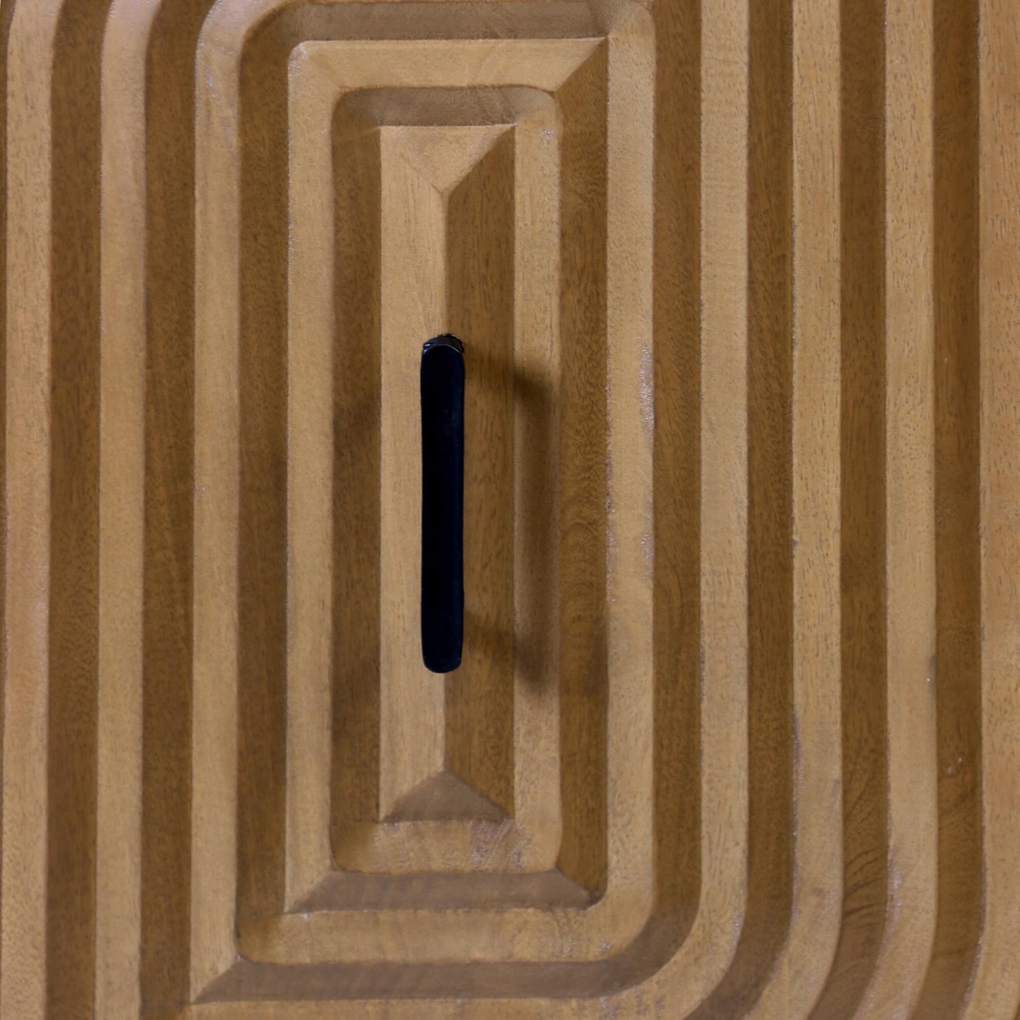 Shown in Light Tobacco, Black finish