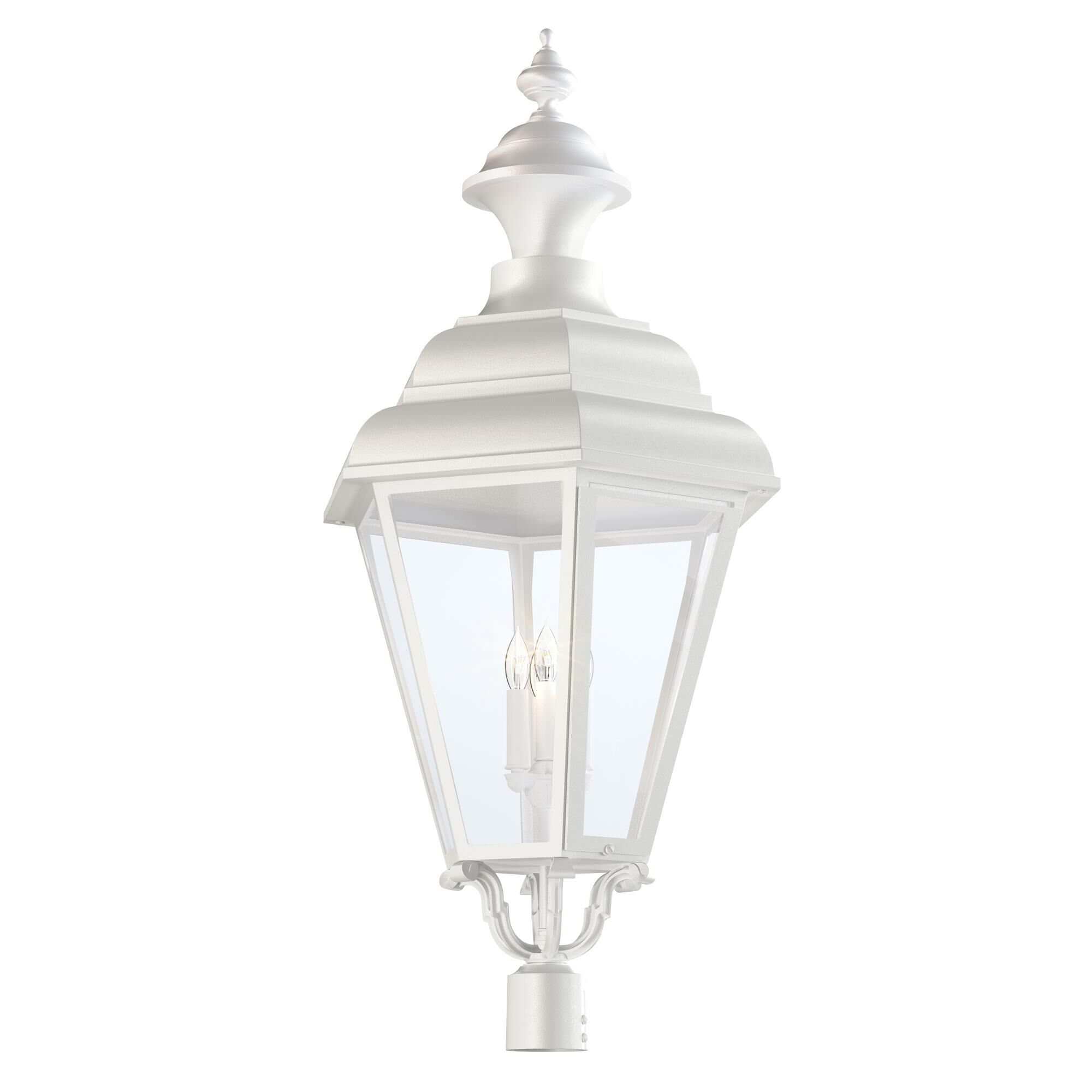 Shown in White finish and Ca glass