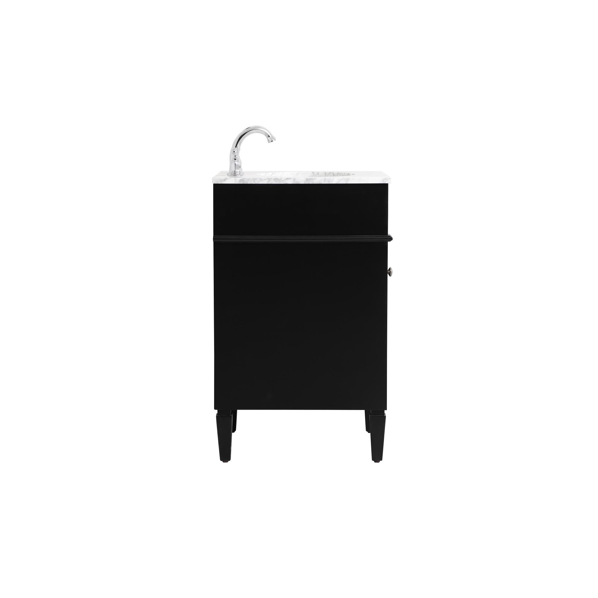 Shown in Black finish