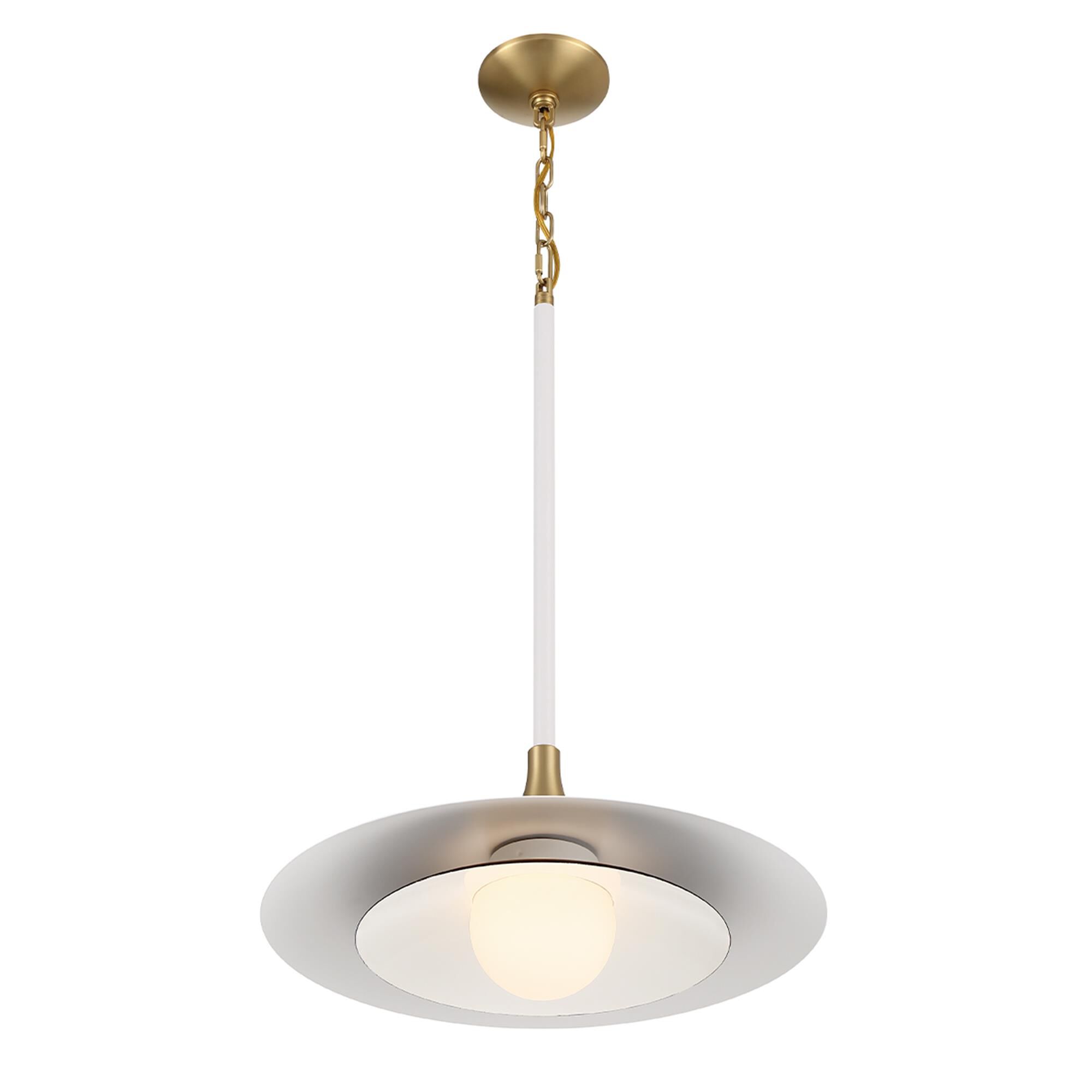 Shown in White and Black finish