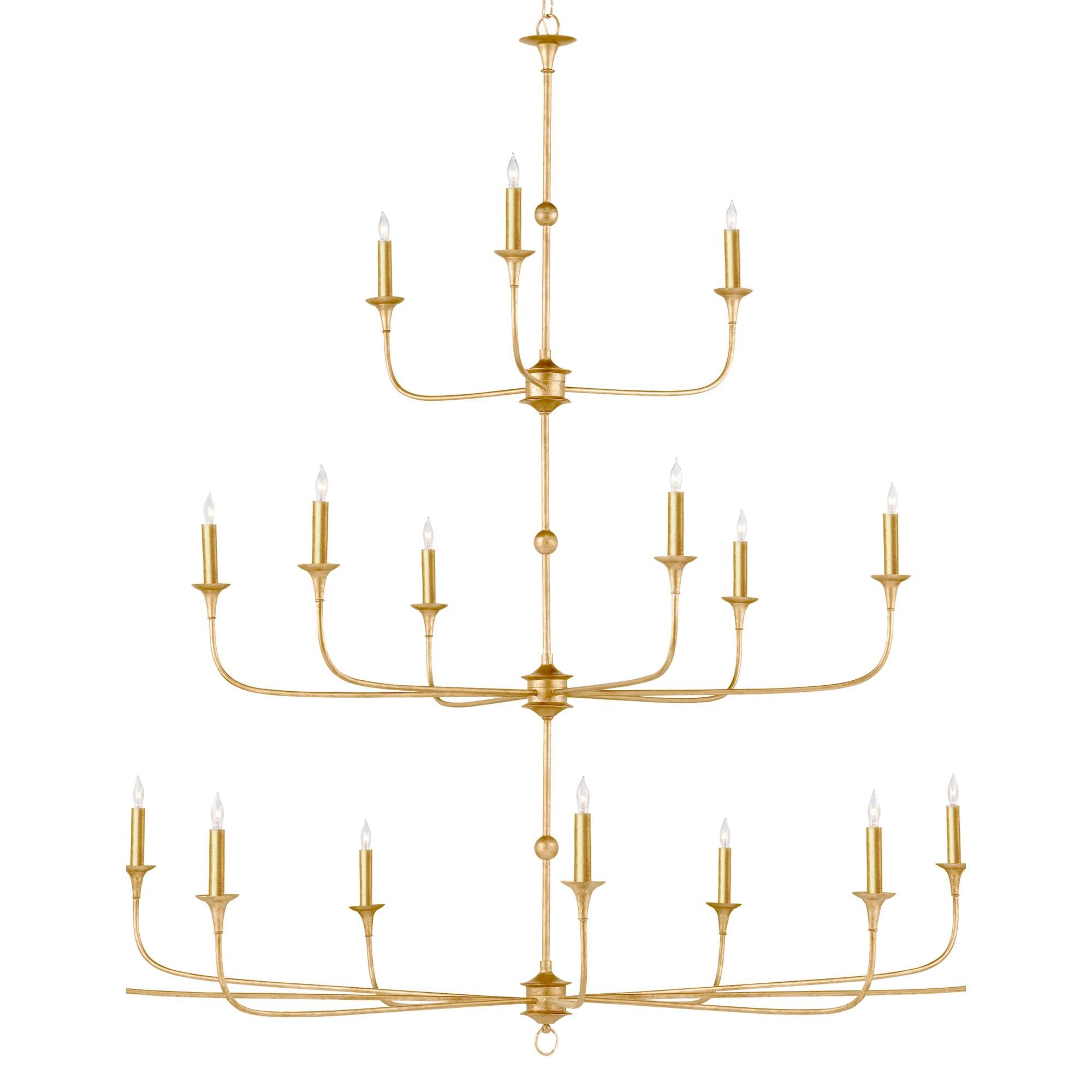 Nottaway 60 Inch Chandelier by Currey and Company