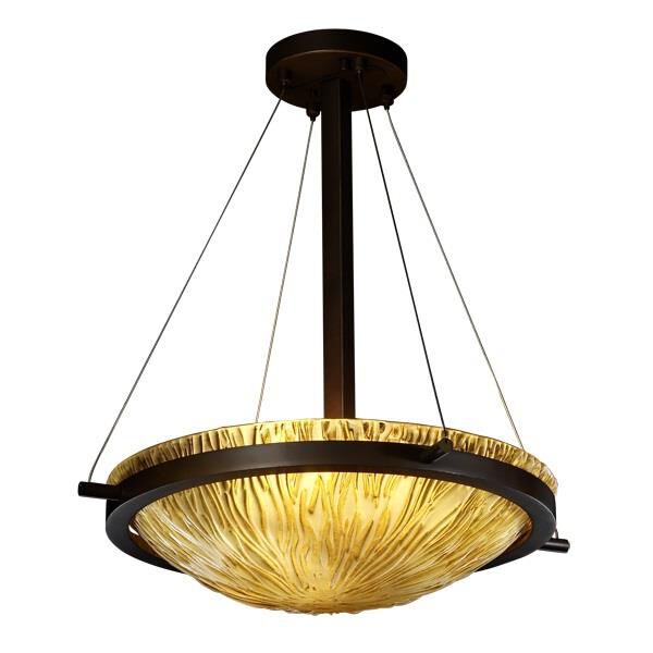 Veneto Luce 21 Inch Large Pendant by Justice Design Group