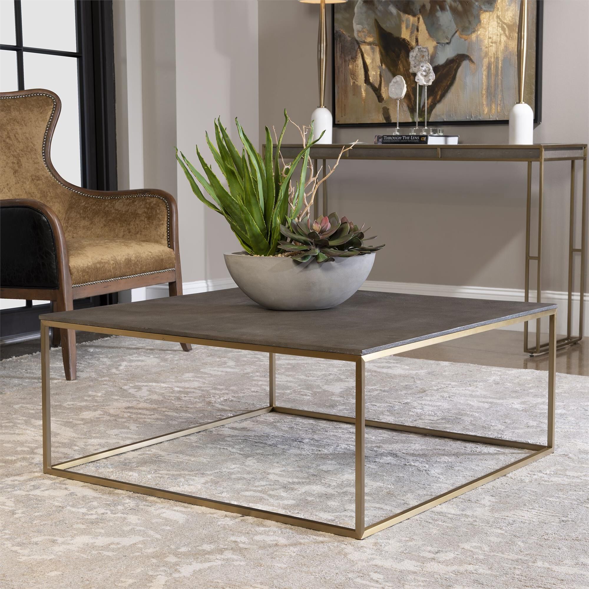 Trebon Coffee Table by Uttermost
