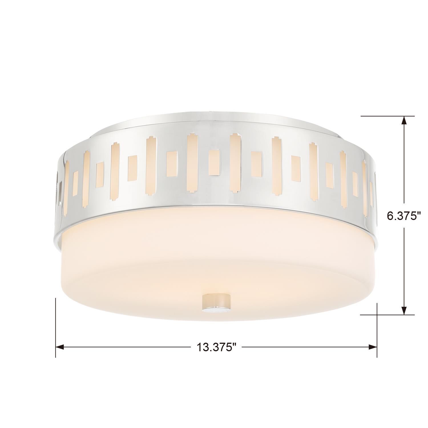 Shown in Polished Nickel finish