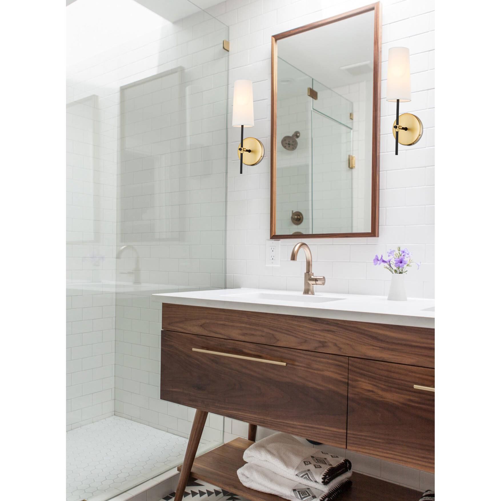 Mel 5 Inch Wall Sconce by Elegant Lighting