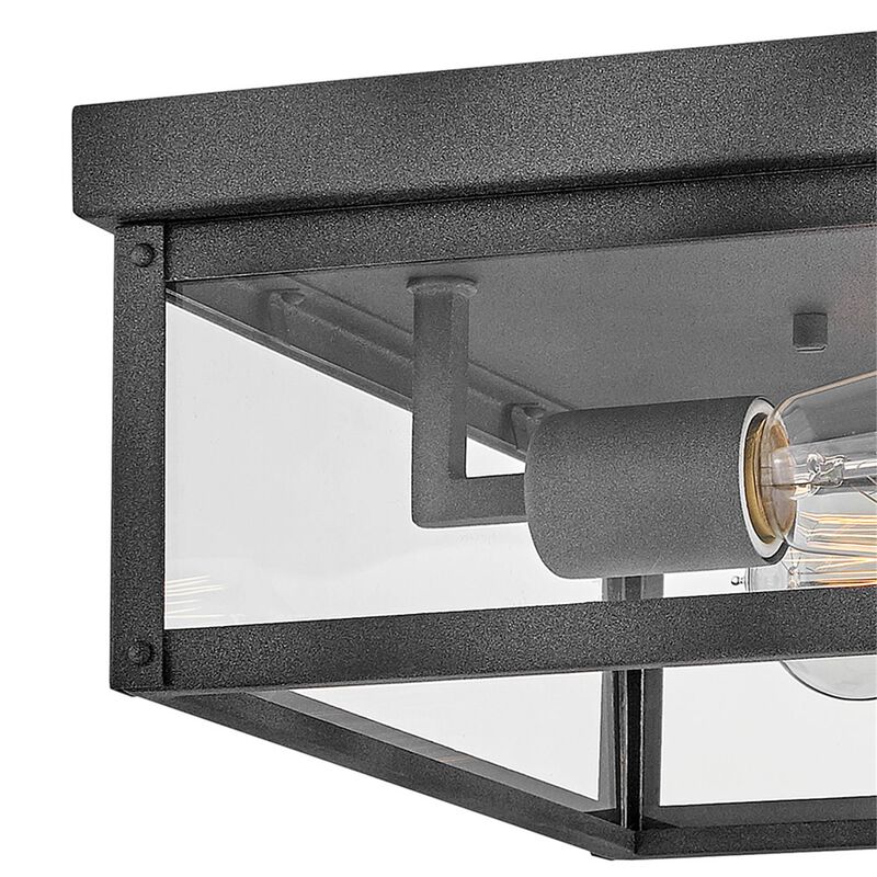 Beckham 12 Inch 2 Light Flush Mount by Hinkley