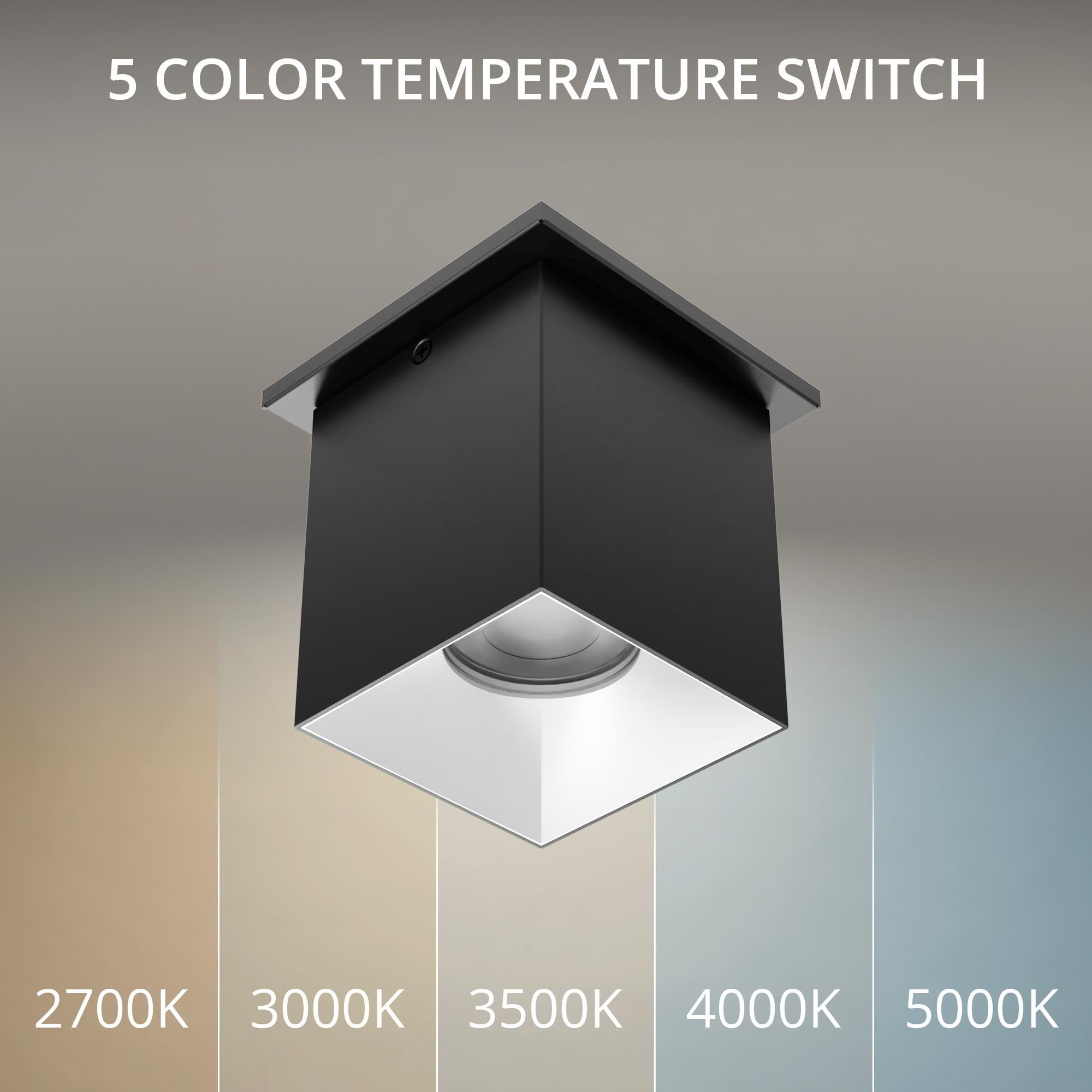 Shown in Black and Haze finish