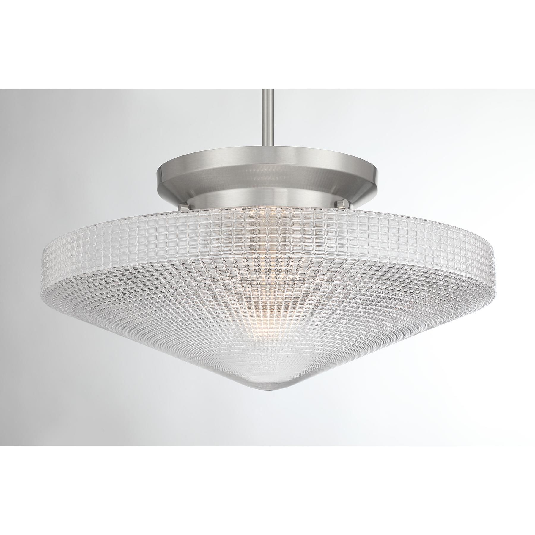 Norwich 18 Inch Semi Flush Mount by Savoy House