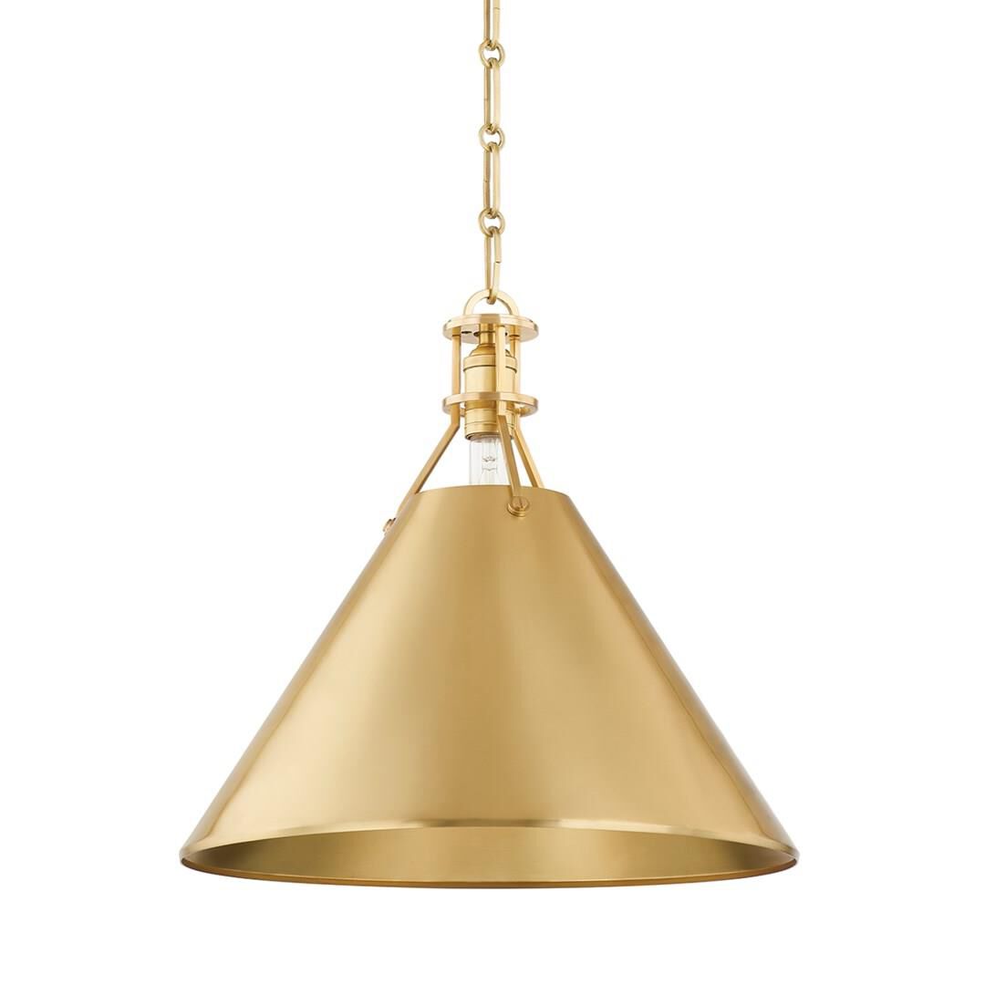 Mark D. Sikes Metal No. 2 16 Inch Large Pendant by Hudson Valley Lighting
