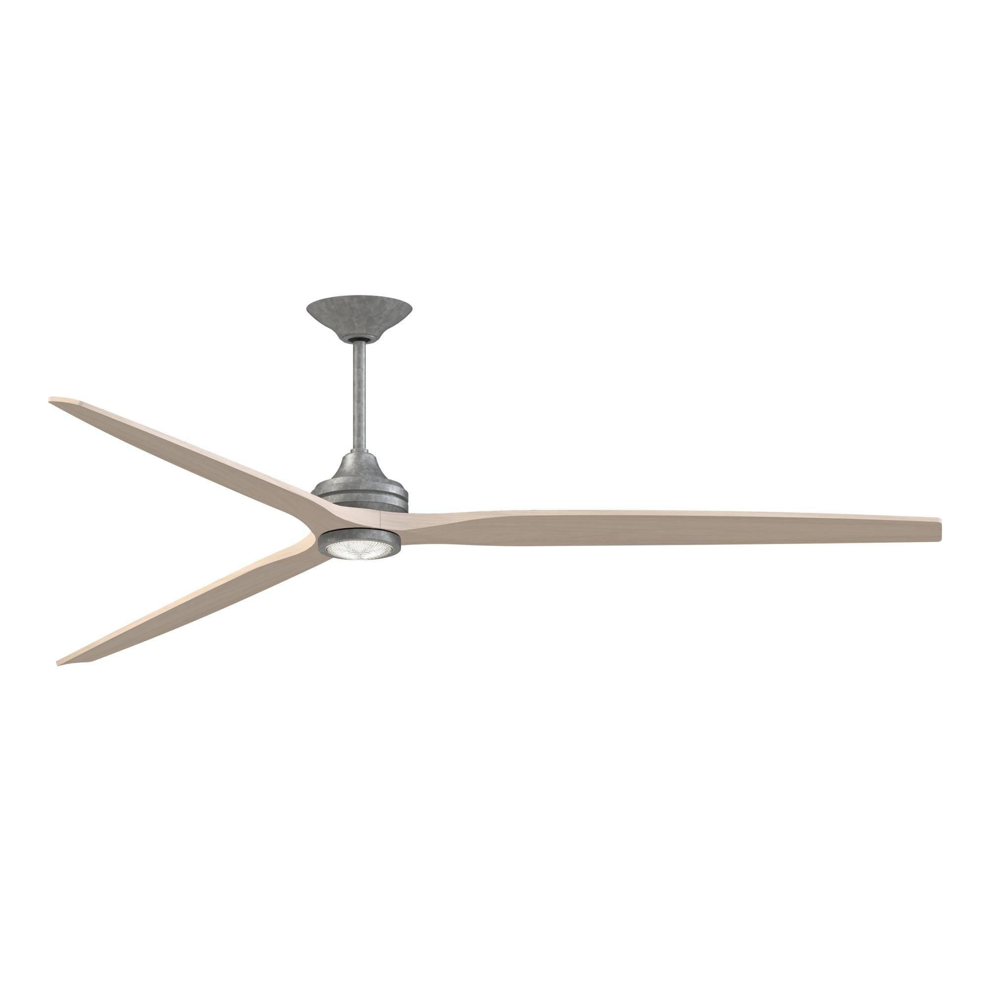 Spitfire 96 Inch Ceiling Fan with Light Kit by Fanimation