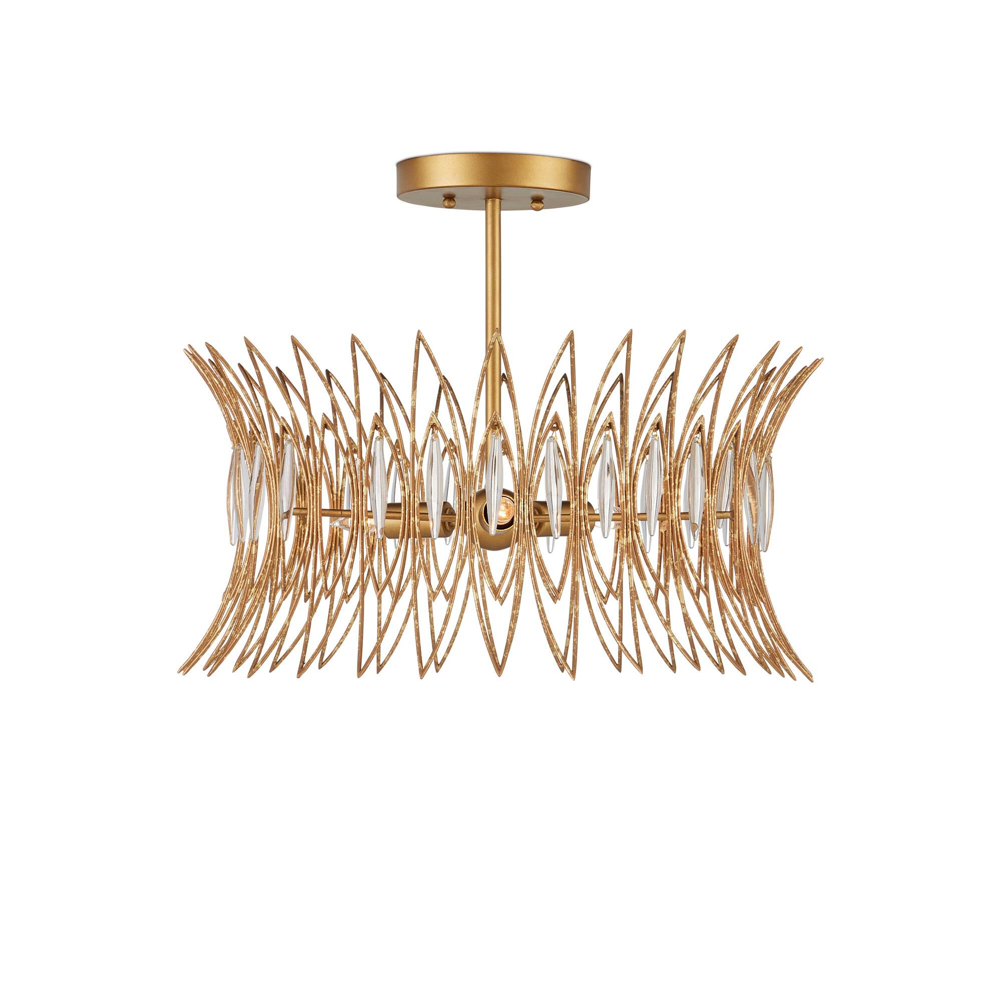 Shown in Clear and Luxor Gold finish