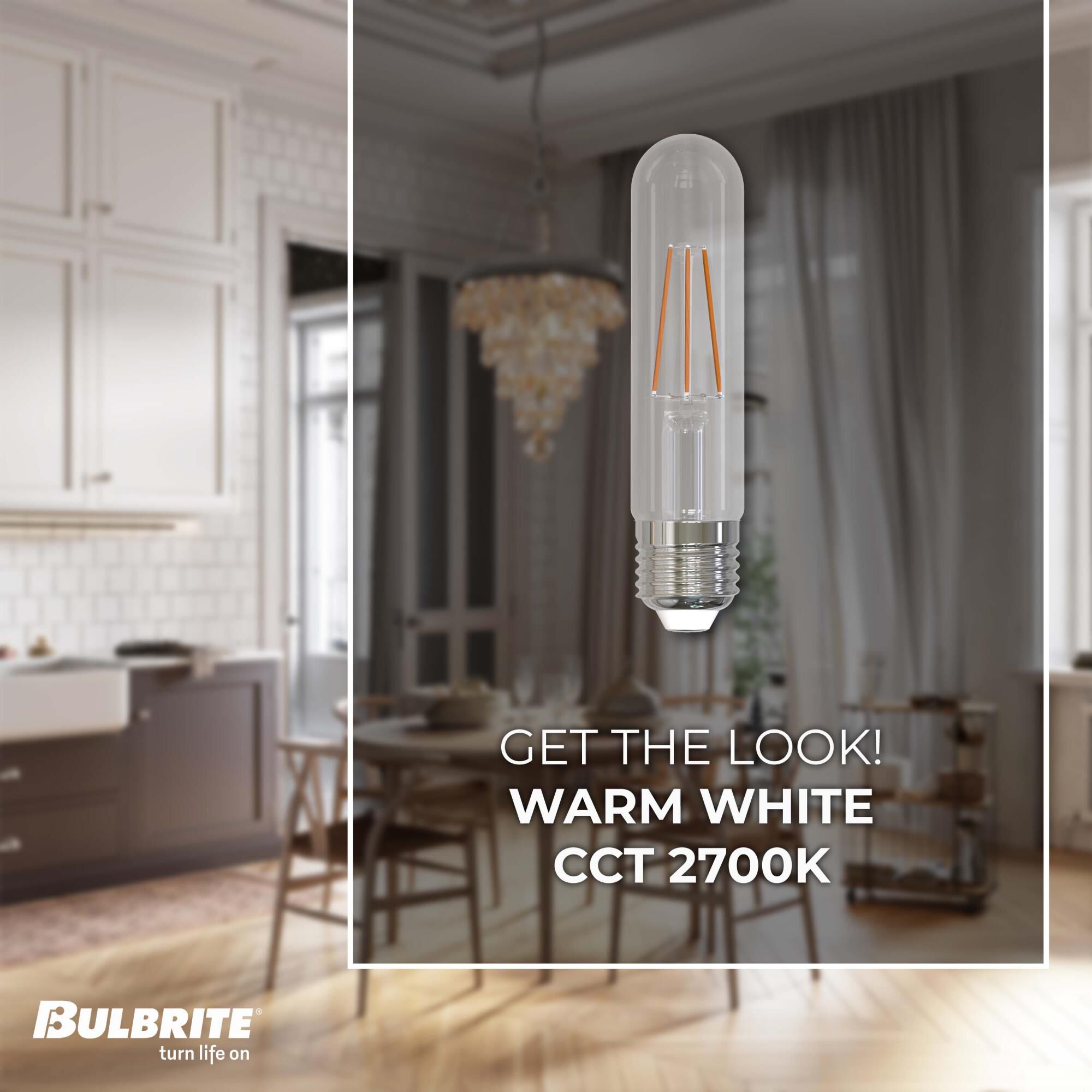 Dimmable 5 Watt 2700K T9 LED Light Bulb by Bulbrite
