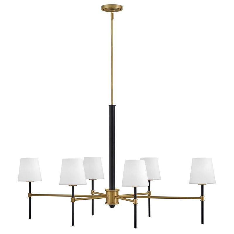 Saunders Medium Linear Chandelier by Hinkley