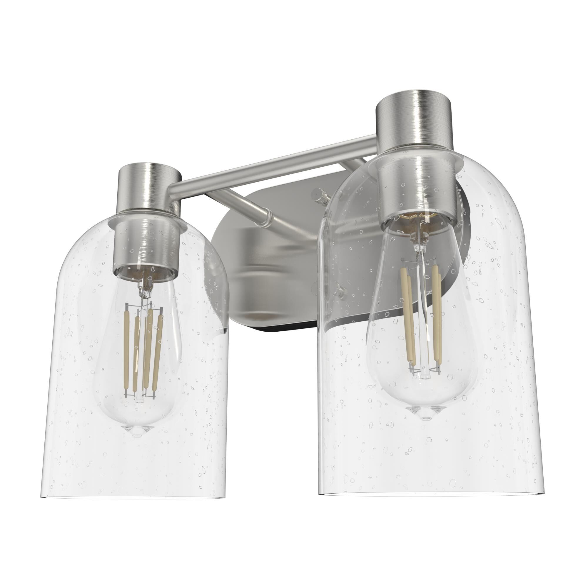 Lochmeade 12 Inch 2 Light Bath Vanity Light by Hunter Fan