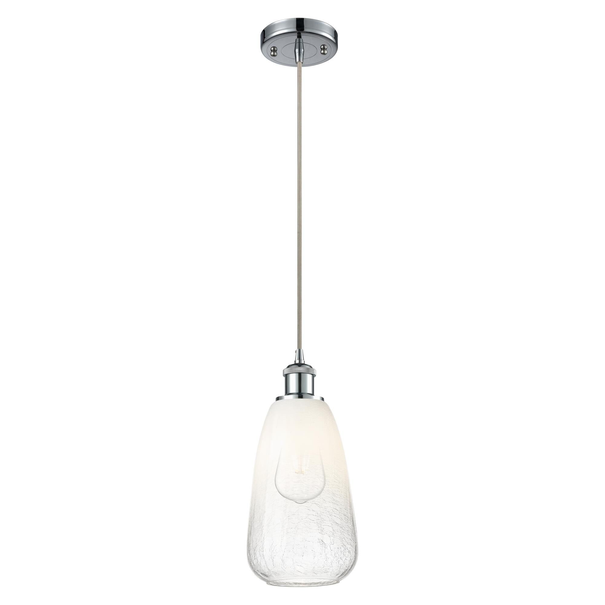 Bruno Marashlian Brookhaven Almond Mini Pendant by Innovations Lighting